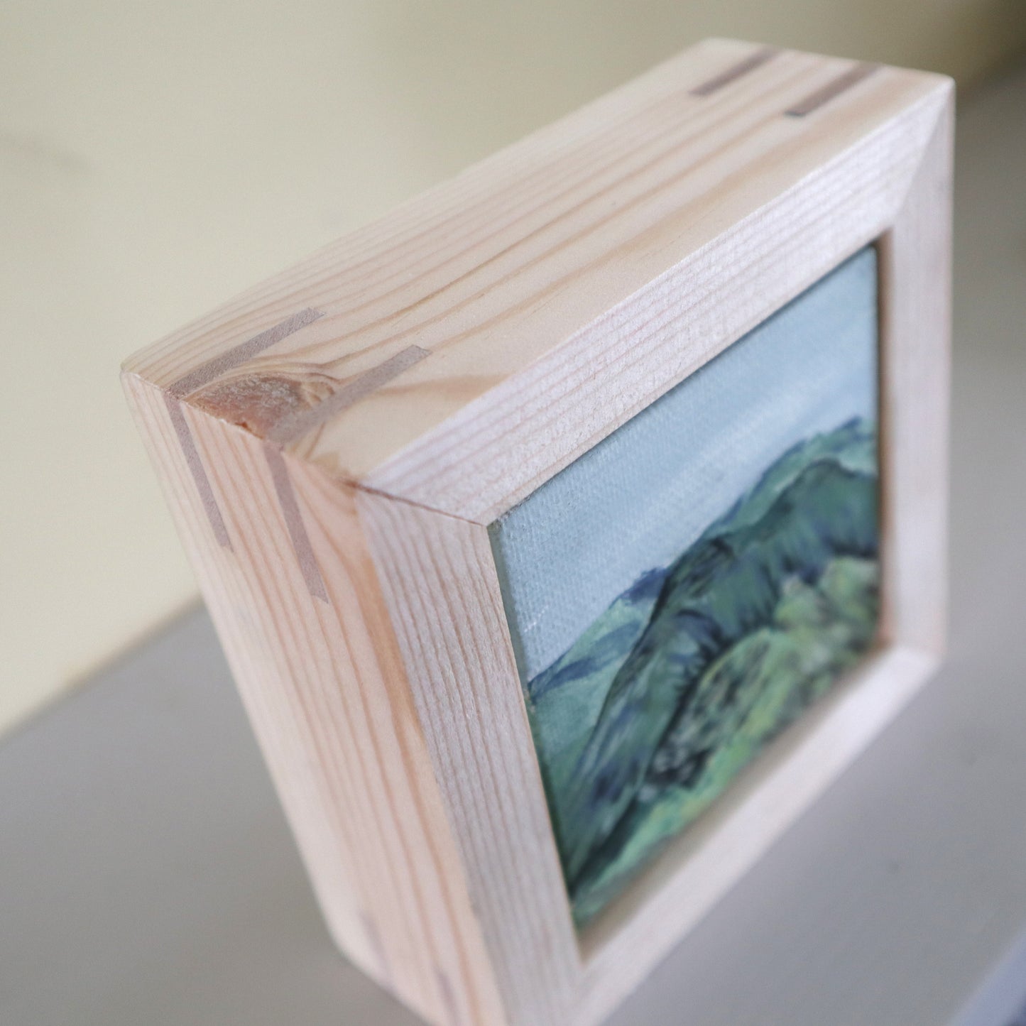 Day 33 - 7x7cm Mini Canvas - Torridon
