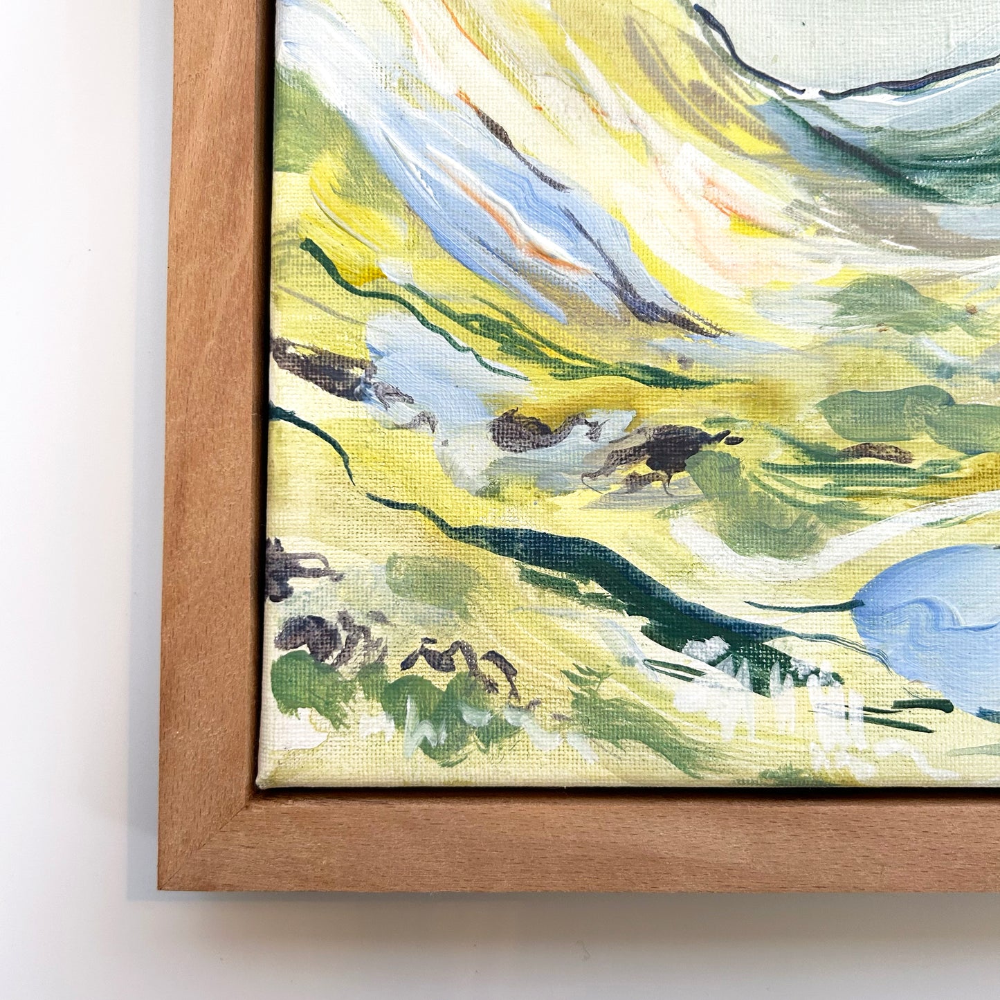 Gone Wandering Three || Original Painting || Framed