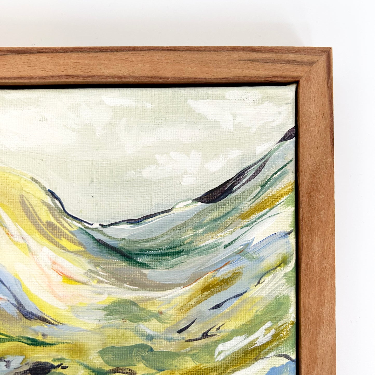 Gone Wandering Three || Original Painting || Framed