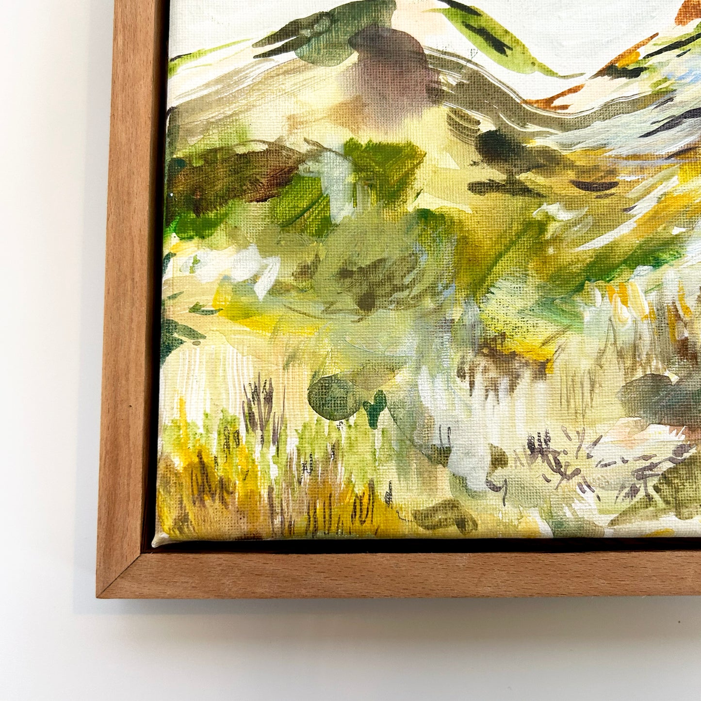 Gone Wandering Two || Original Painting || Framed