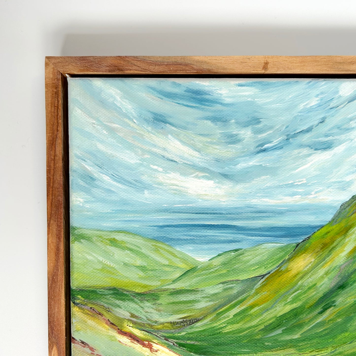 Gone Wandering Five || Original Painting || Framed