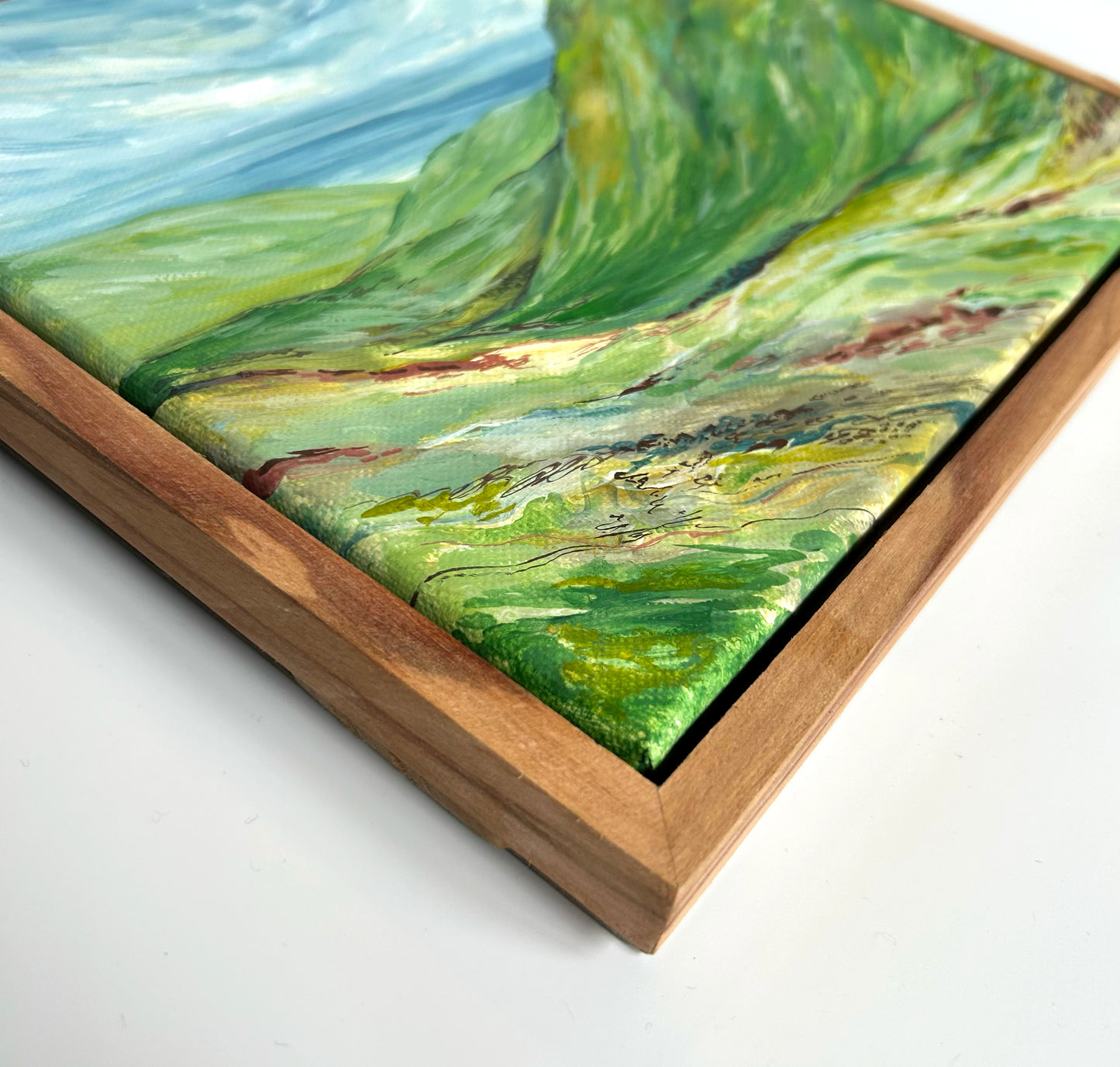 Gone Wandering Five || Original Painting || Framed