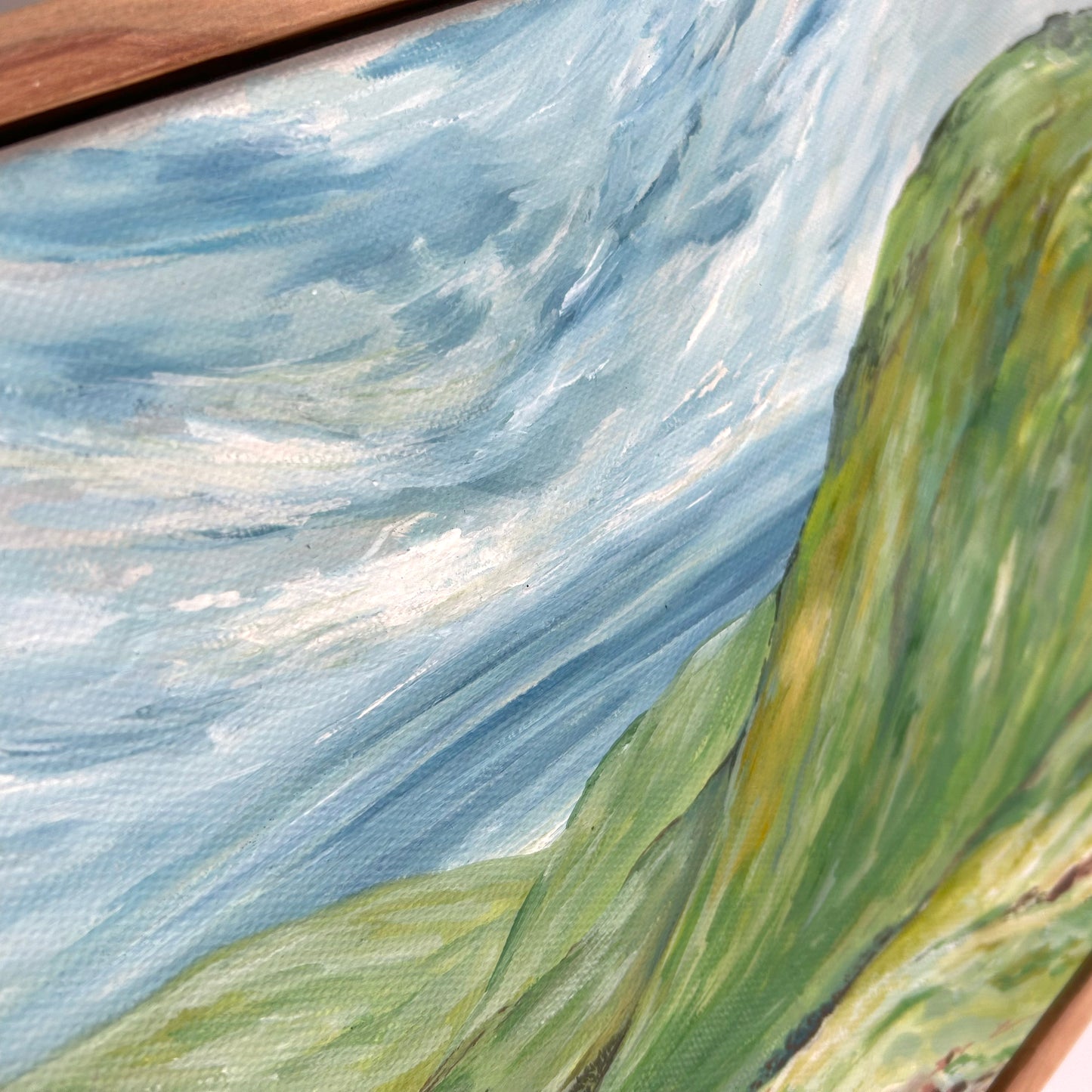 Gone Wandering Five || Original Painting || Framed