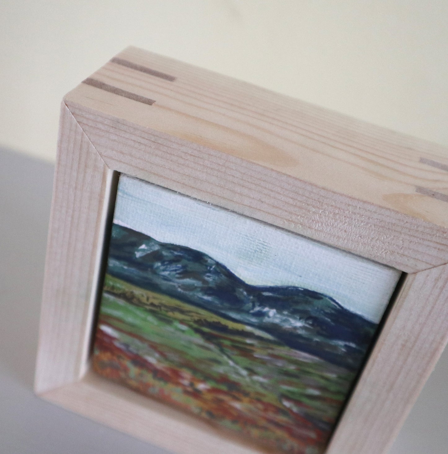 Day 24 - 7x7cm Mini Canvas - Cairngorms