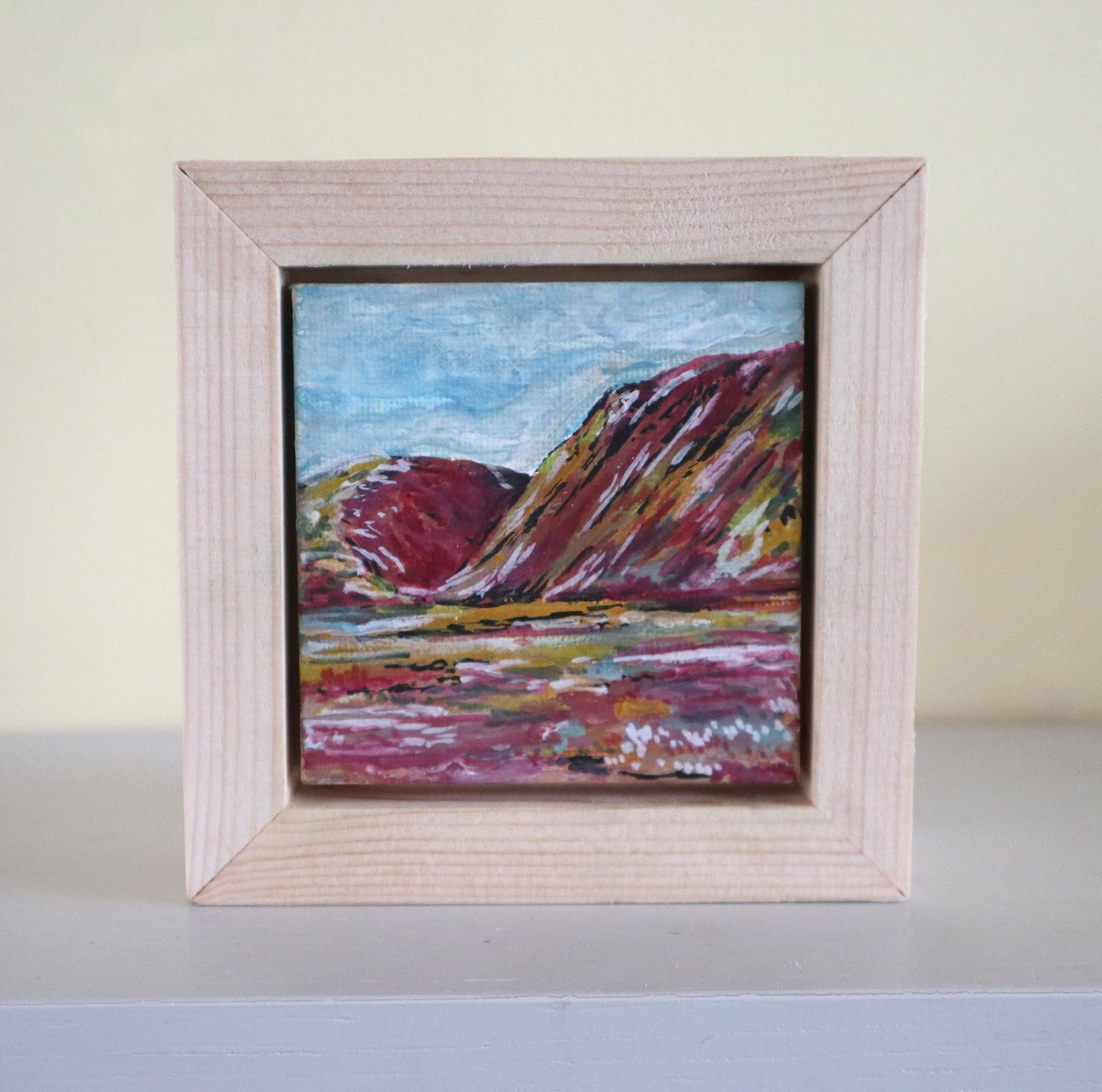 Day 05 - 7x7cm Mini Canvas - Glencoe