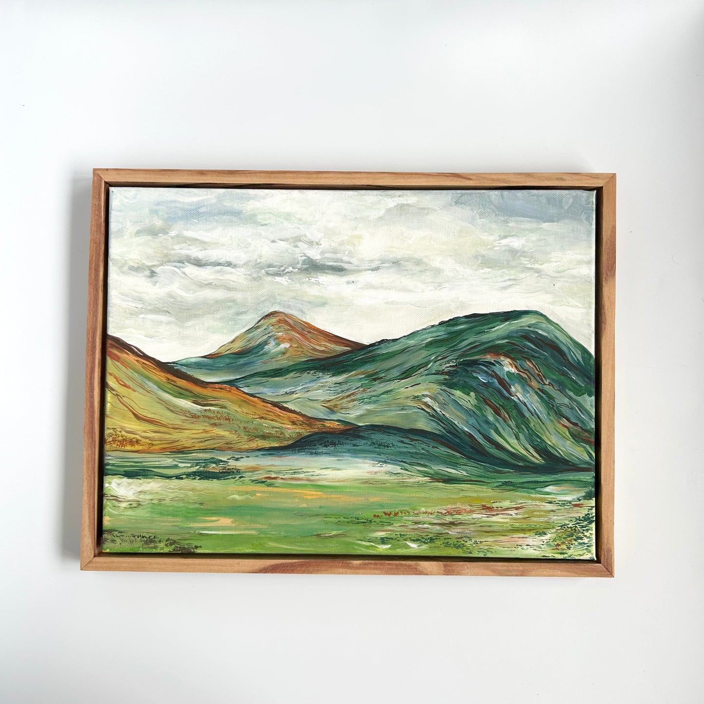 Gone Wandering Nine || Original Painting || Framed
