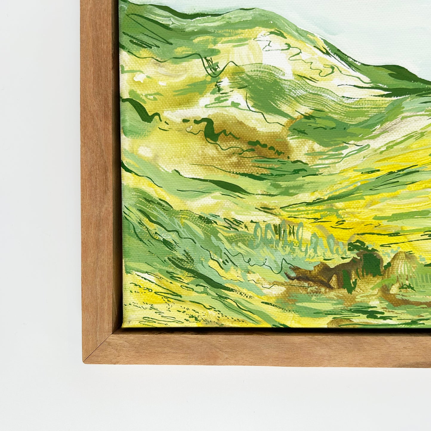 Gone Wandering Six || Original Painting || Framed