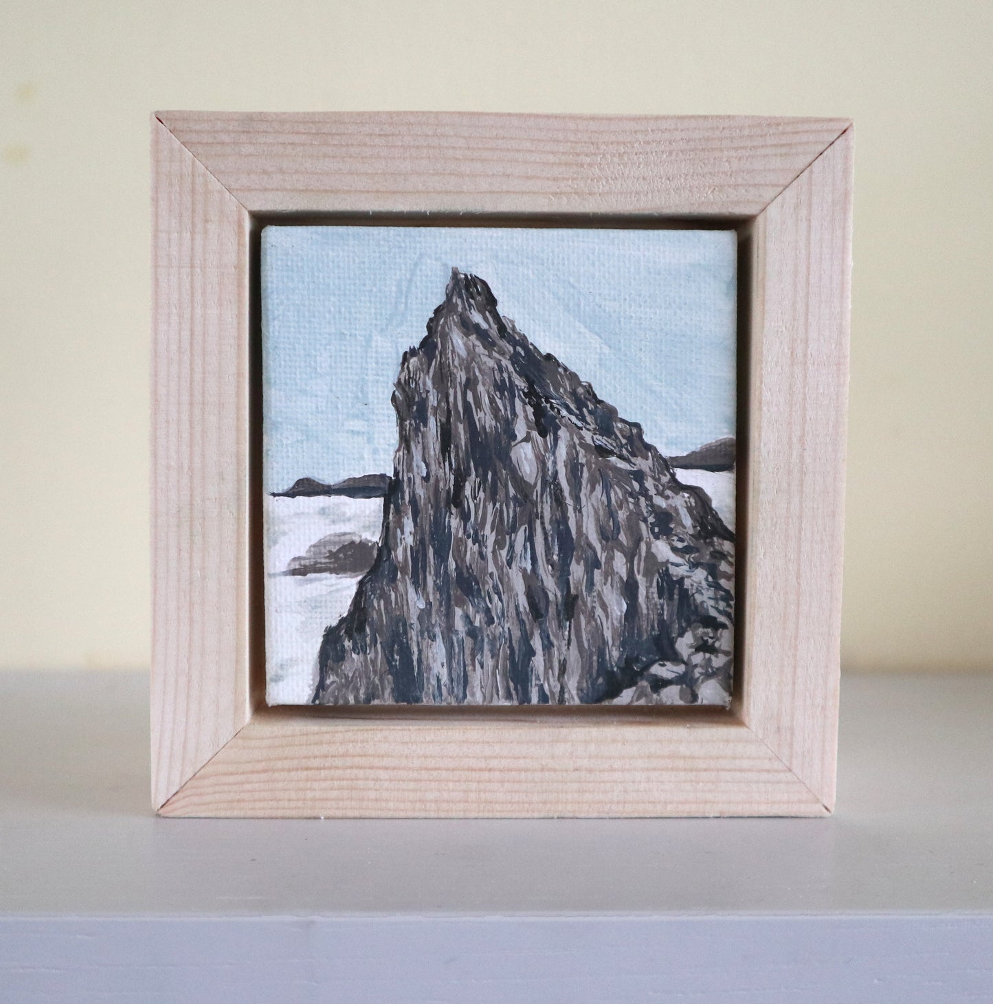 Day 29 - 7x7cm Mini Canvas - An Teallach, Dundonnell