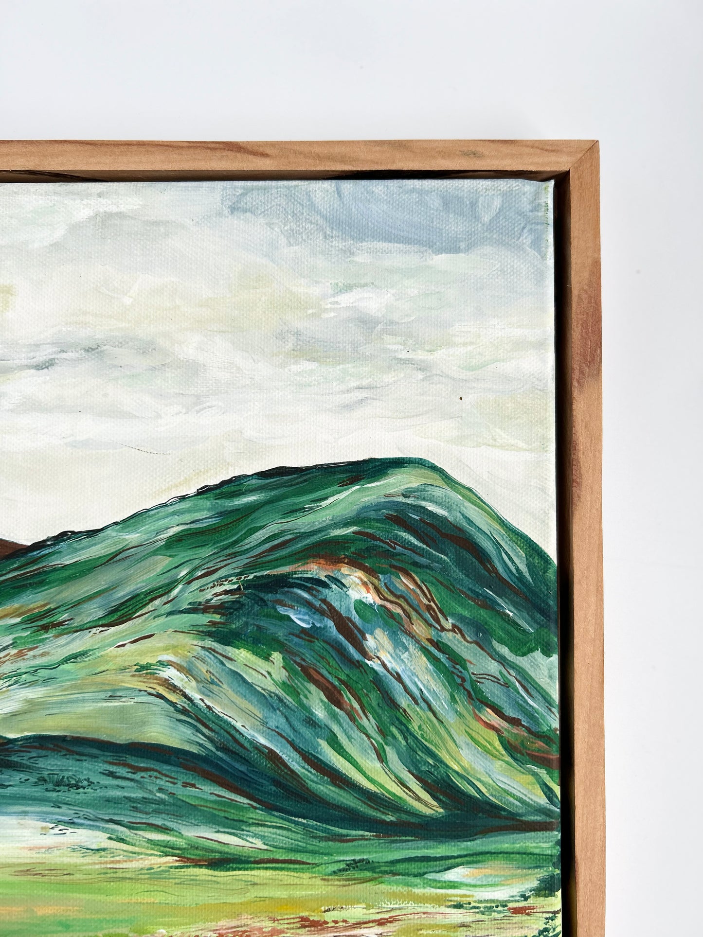 Gone Wandering Nine || Original Painting || Framed