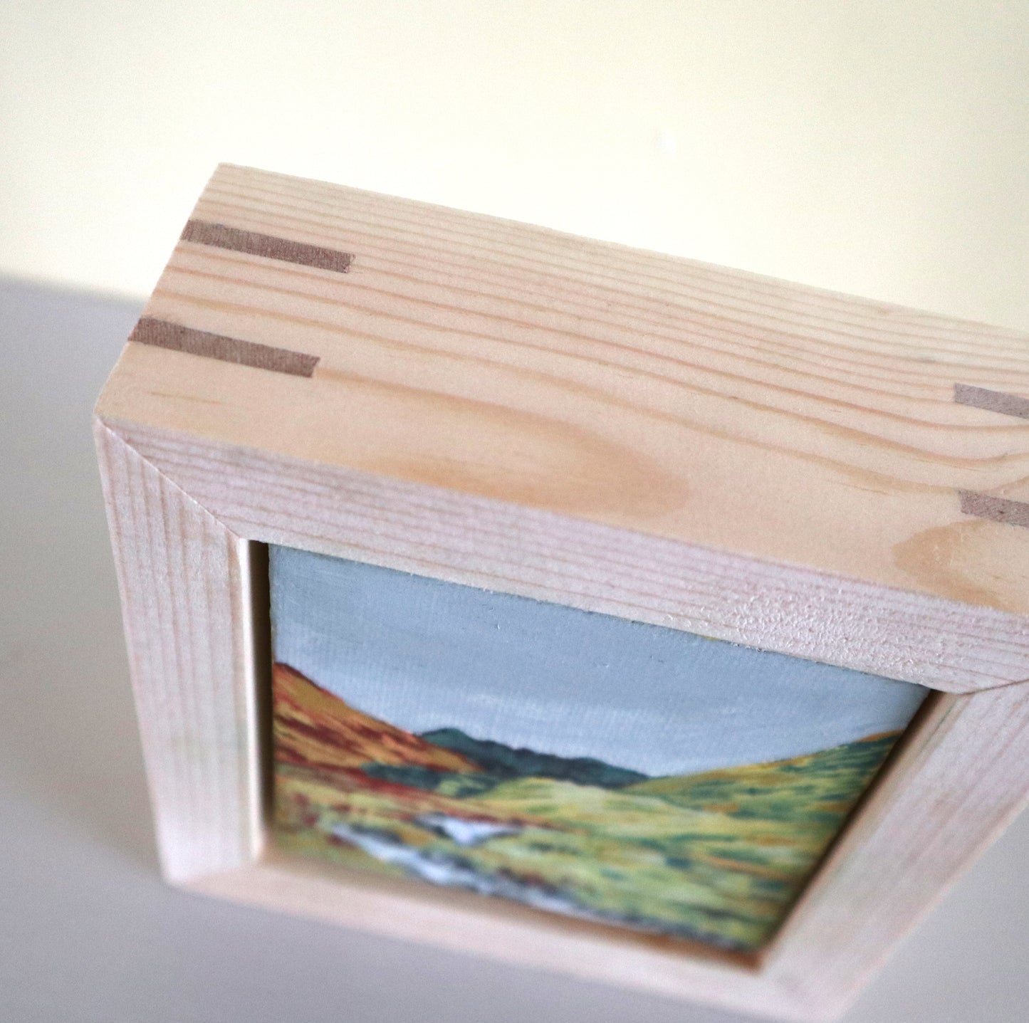 Day 38 - 7x7cm Mini Canvas - St Sunday Crag, Lake District