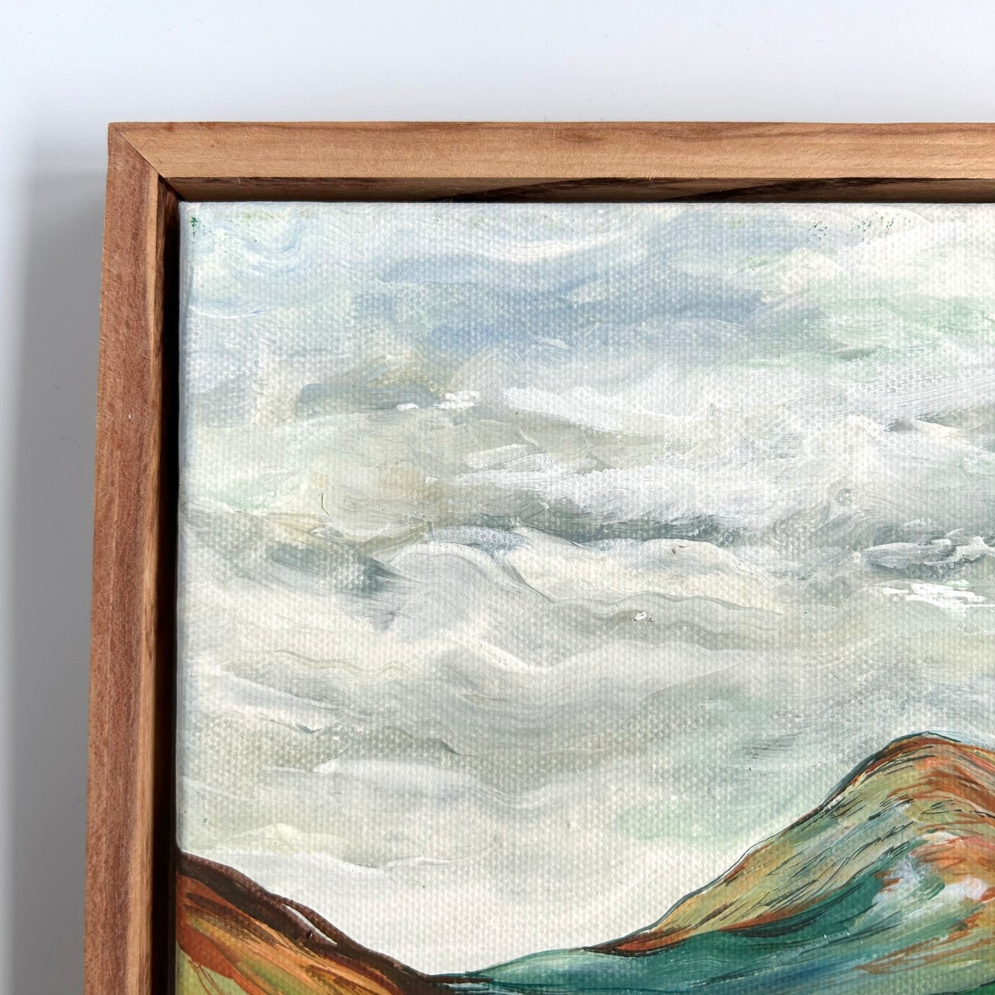 Gone Wandering Nine || Original Painting || Framed
