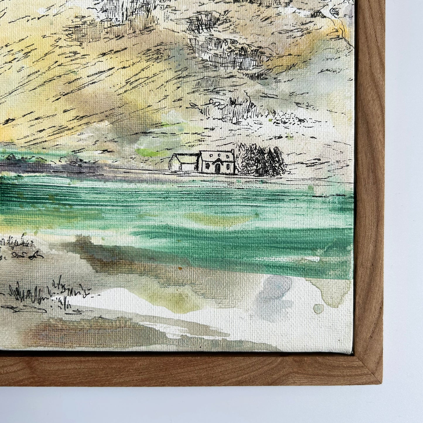 Gone Wandering Seven and Eight Duo || Original Painting || Framed