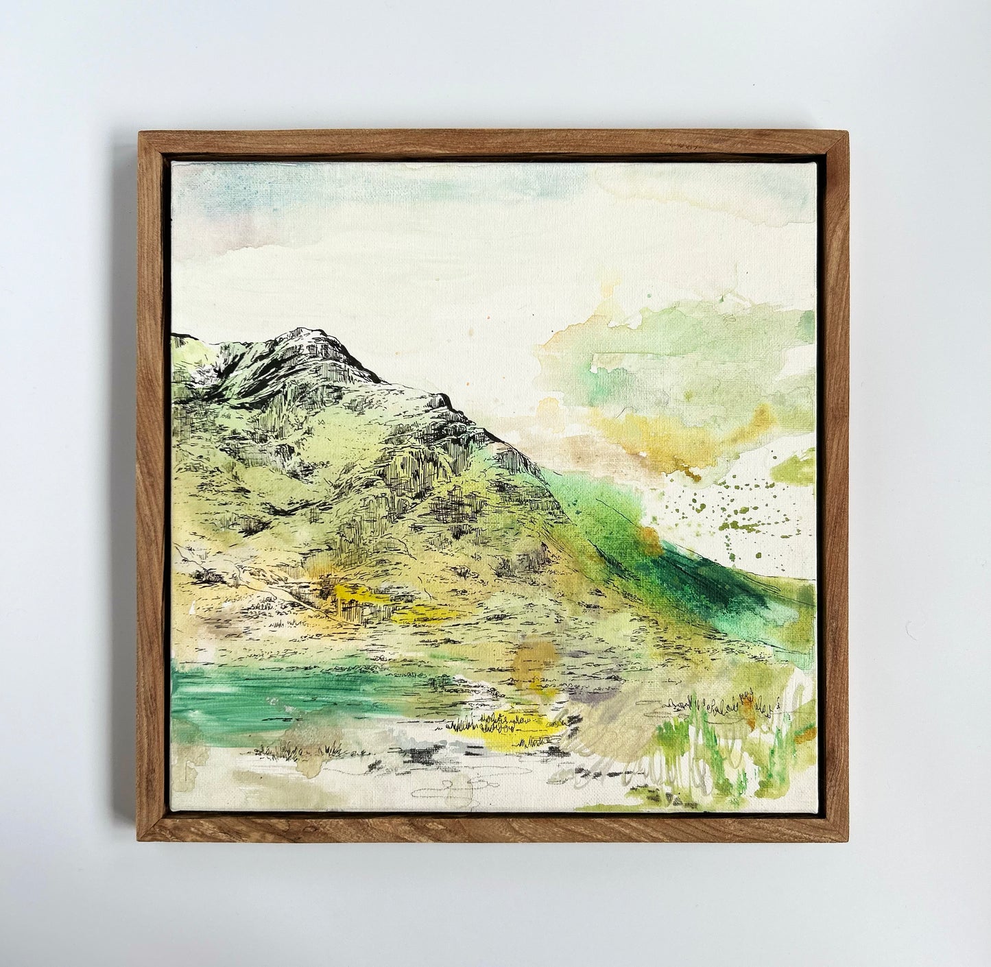 Gone Wandering Seven and Eight Duo || Original Painting || Framed