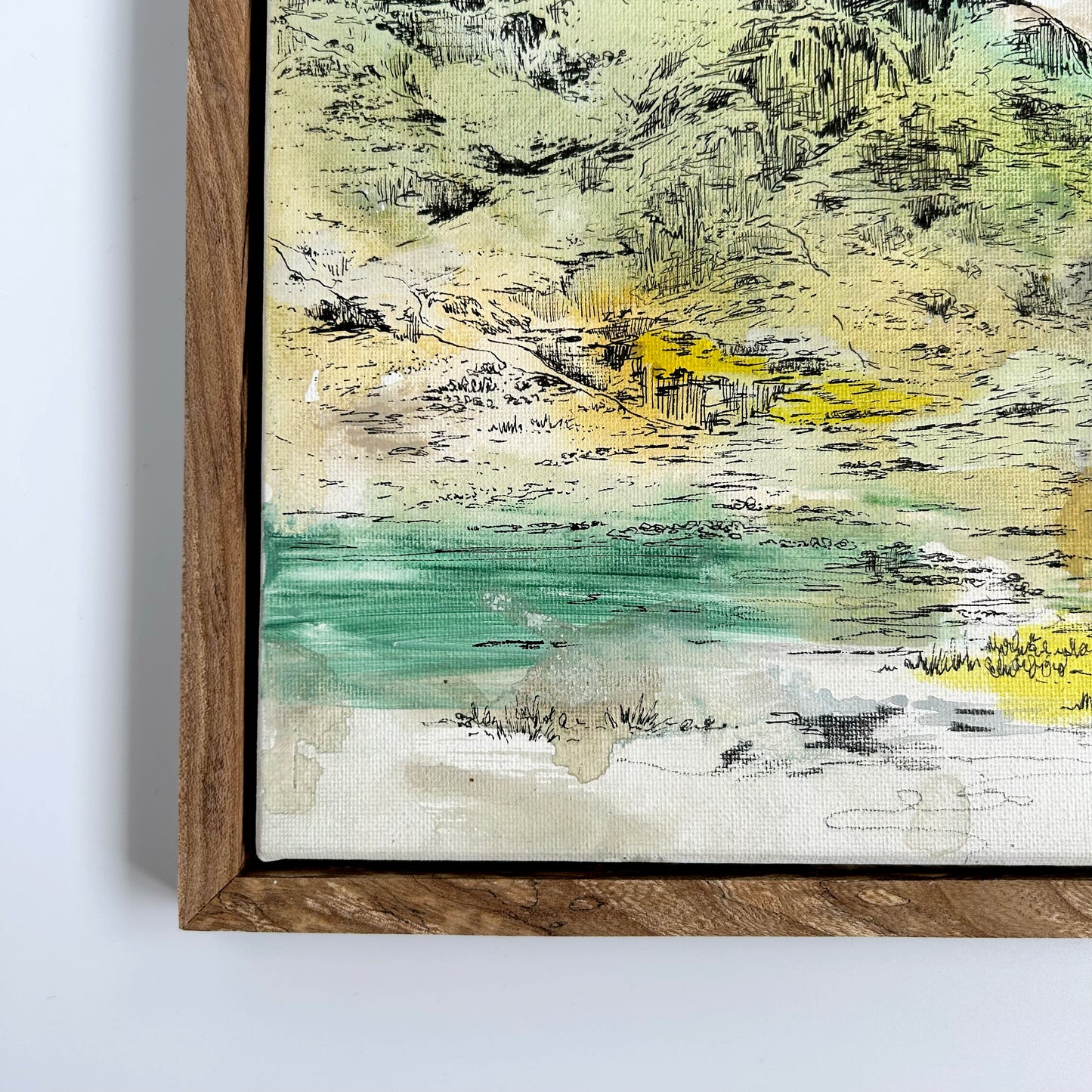 Gone Wandering Seven and Eight Duo || Original Painting || Framed