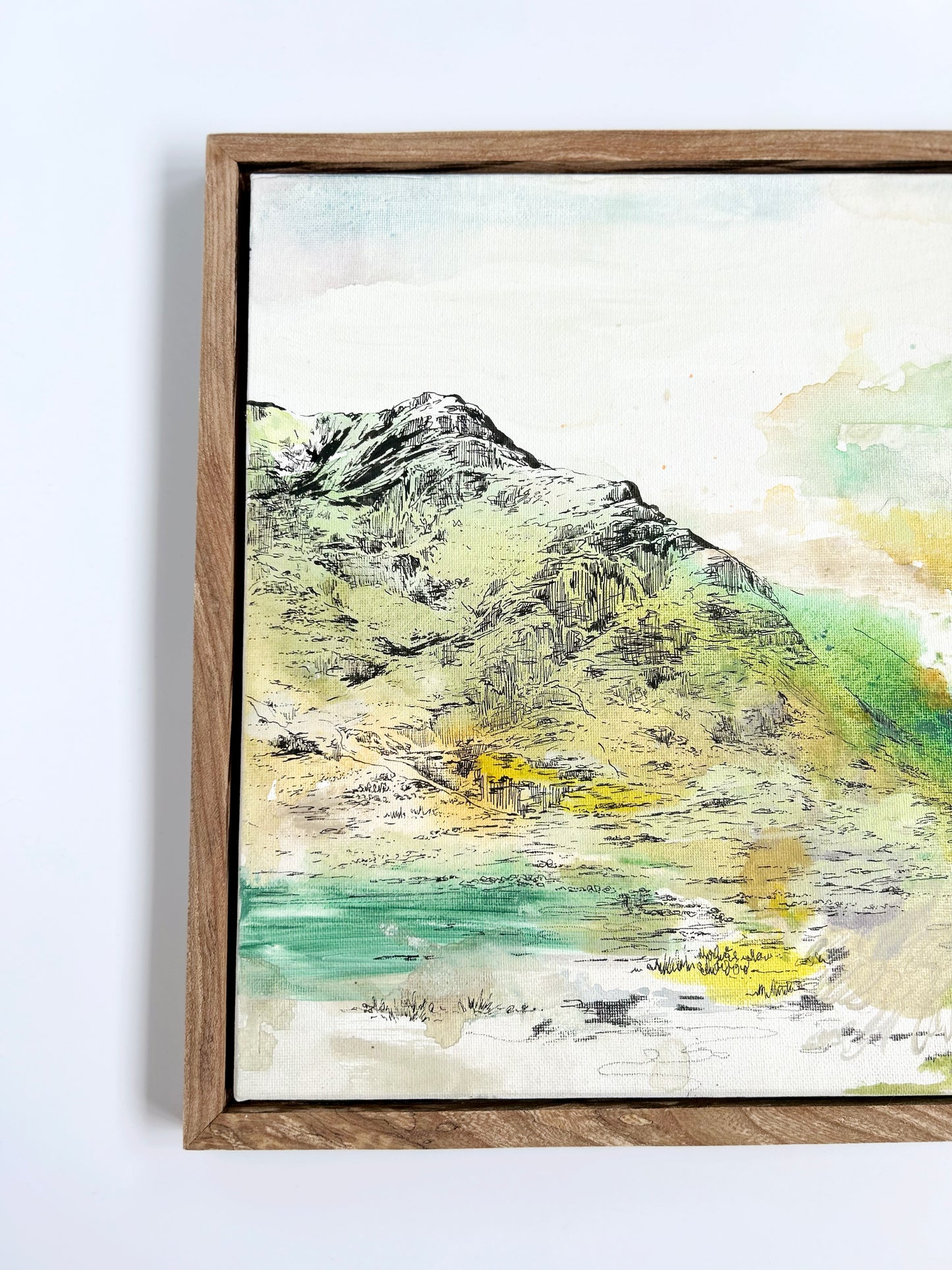 Gone Wandering Seven and Eight Duo || Original Painting || Framed