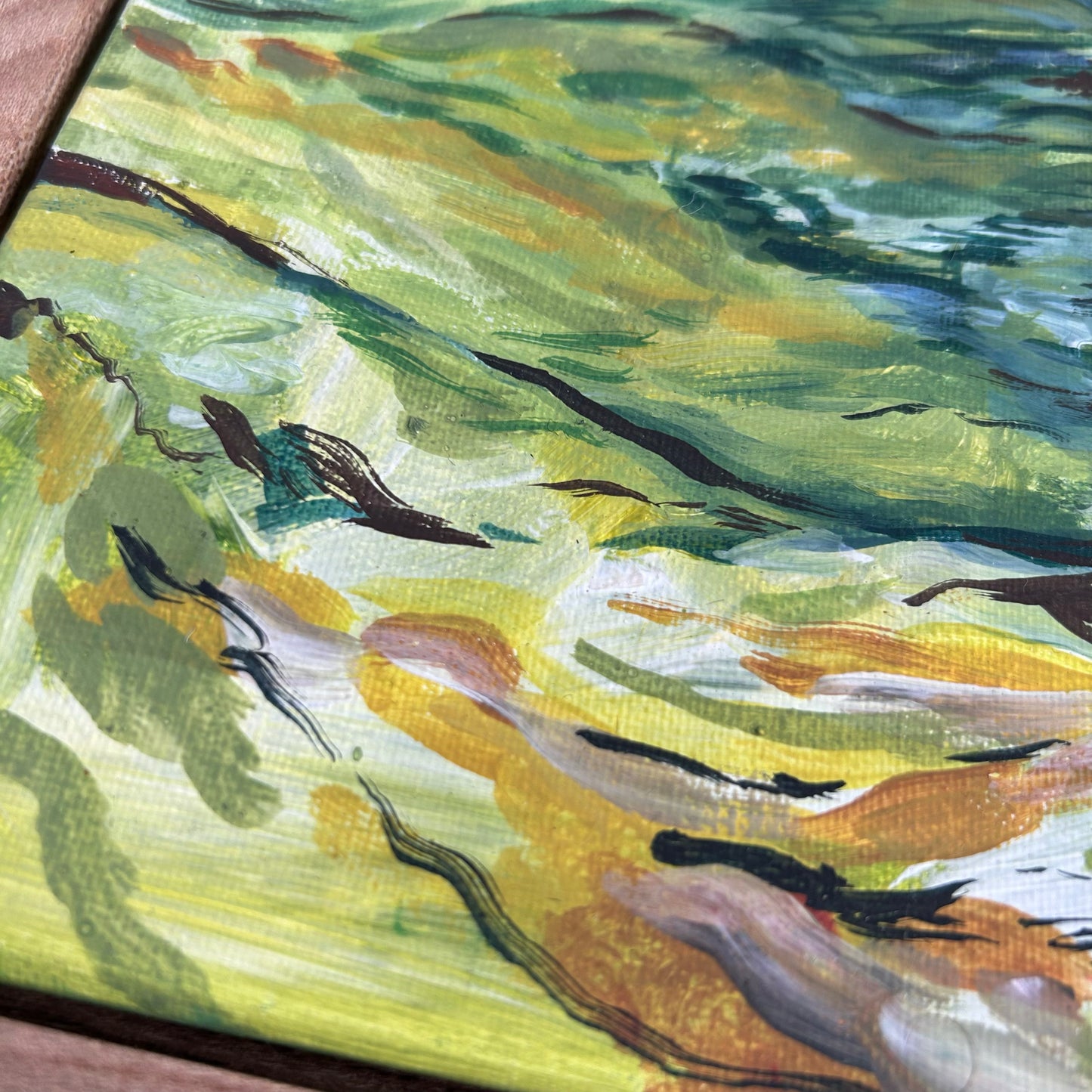 Gone Wandering Eleven || Original Painting || Framed