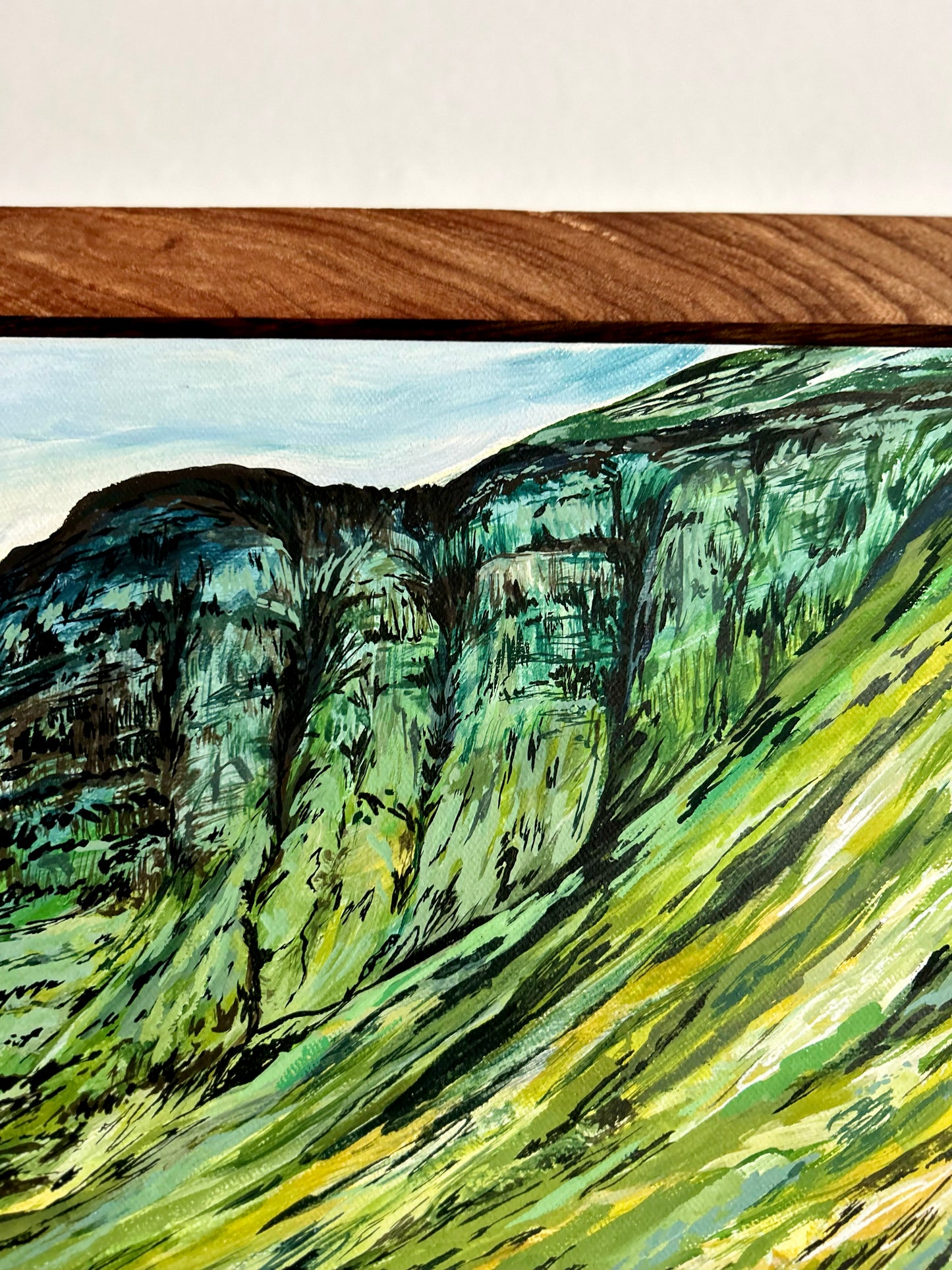 Gone Wandering Four || Original Painting || Framed