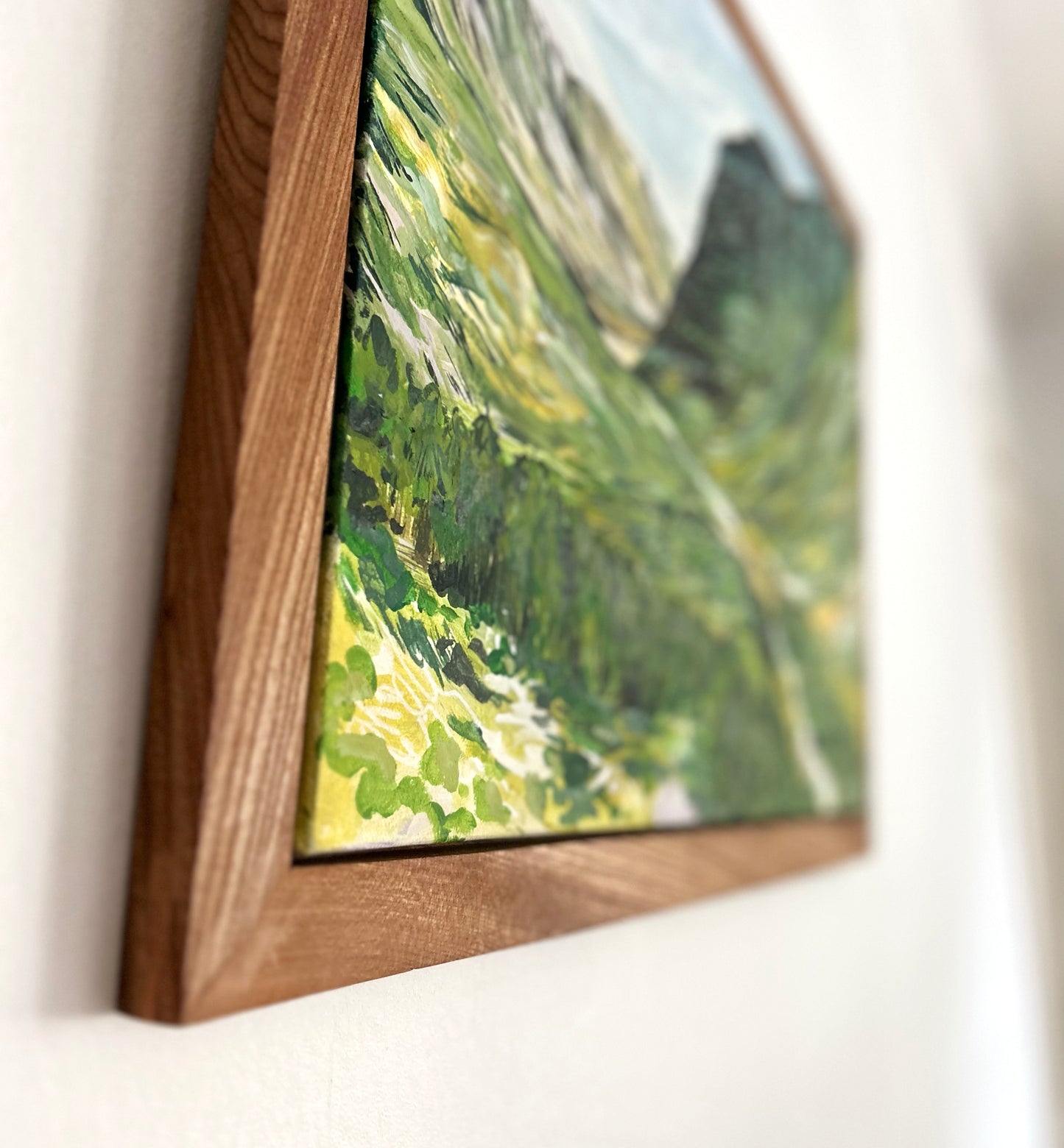 Gone Wandering Four || Original Painting || Framed