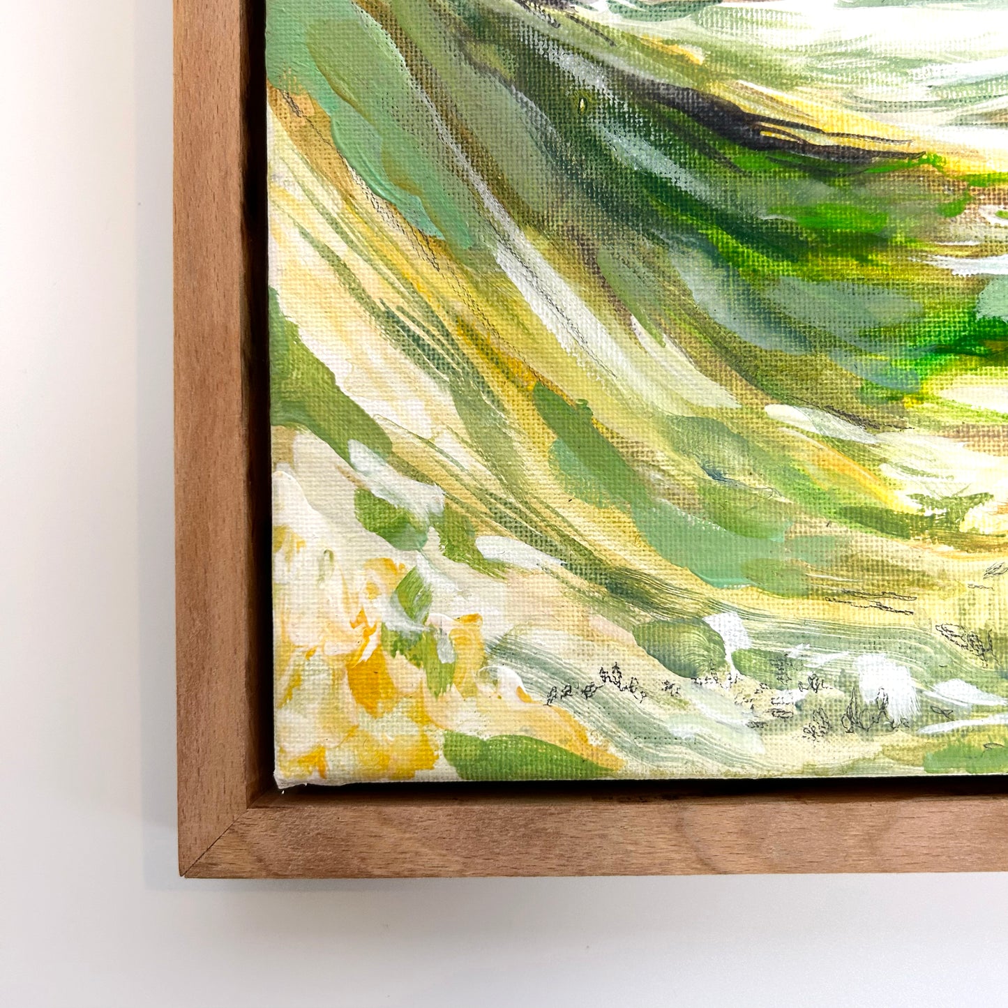 Gone Wandering One || Original Painting || Framed