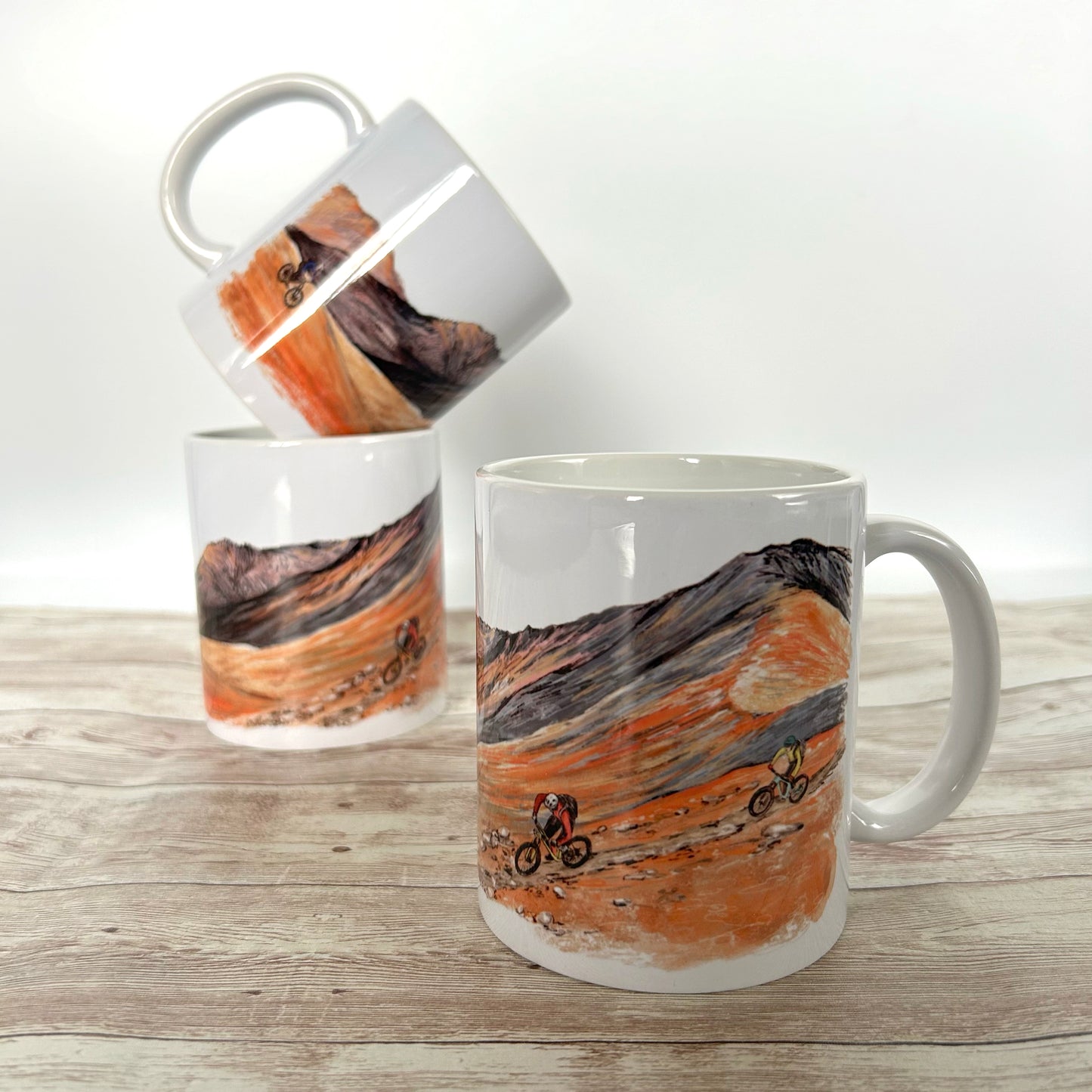 Mountain Biking Ceramic Mug