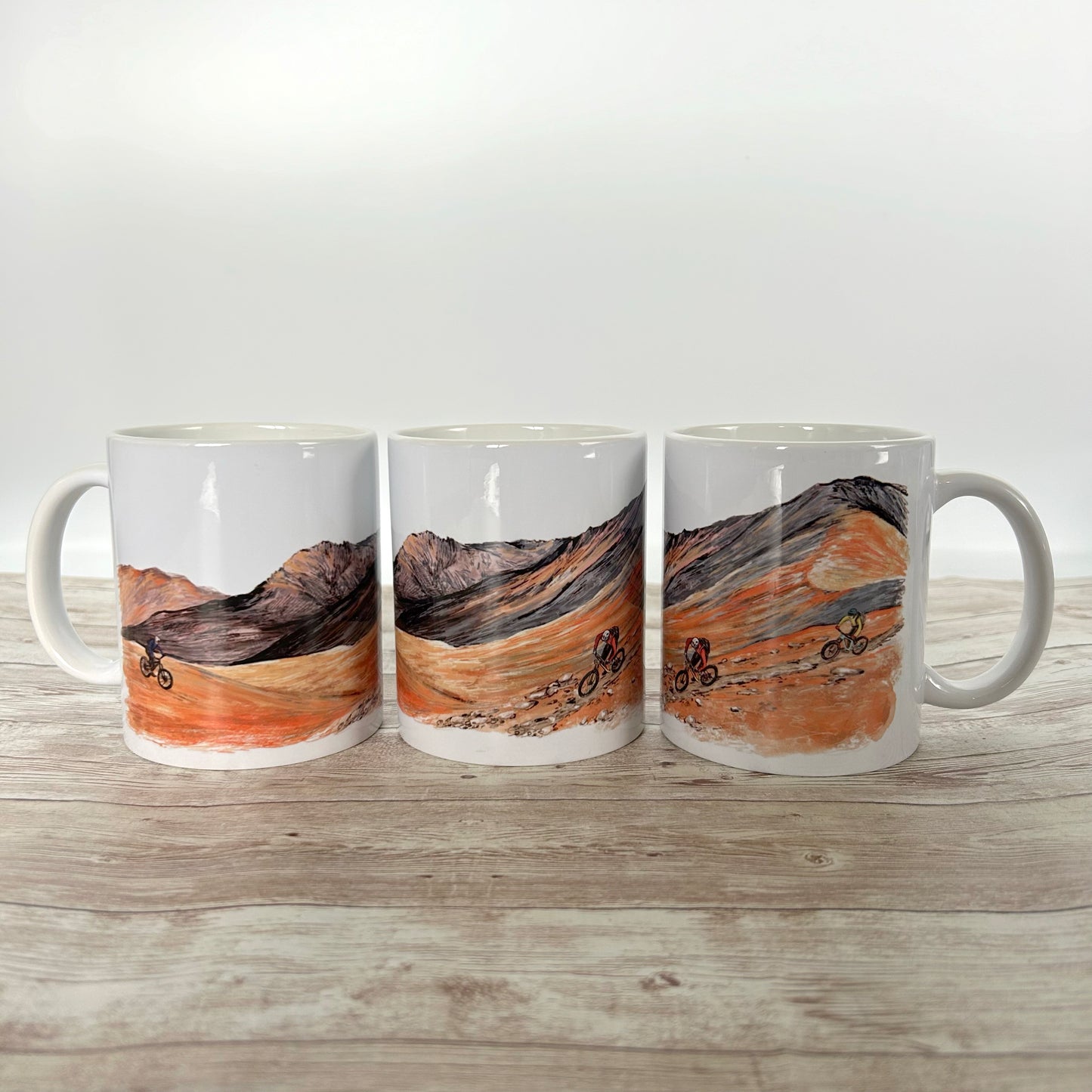 Mountain Biking Ceramic Mug