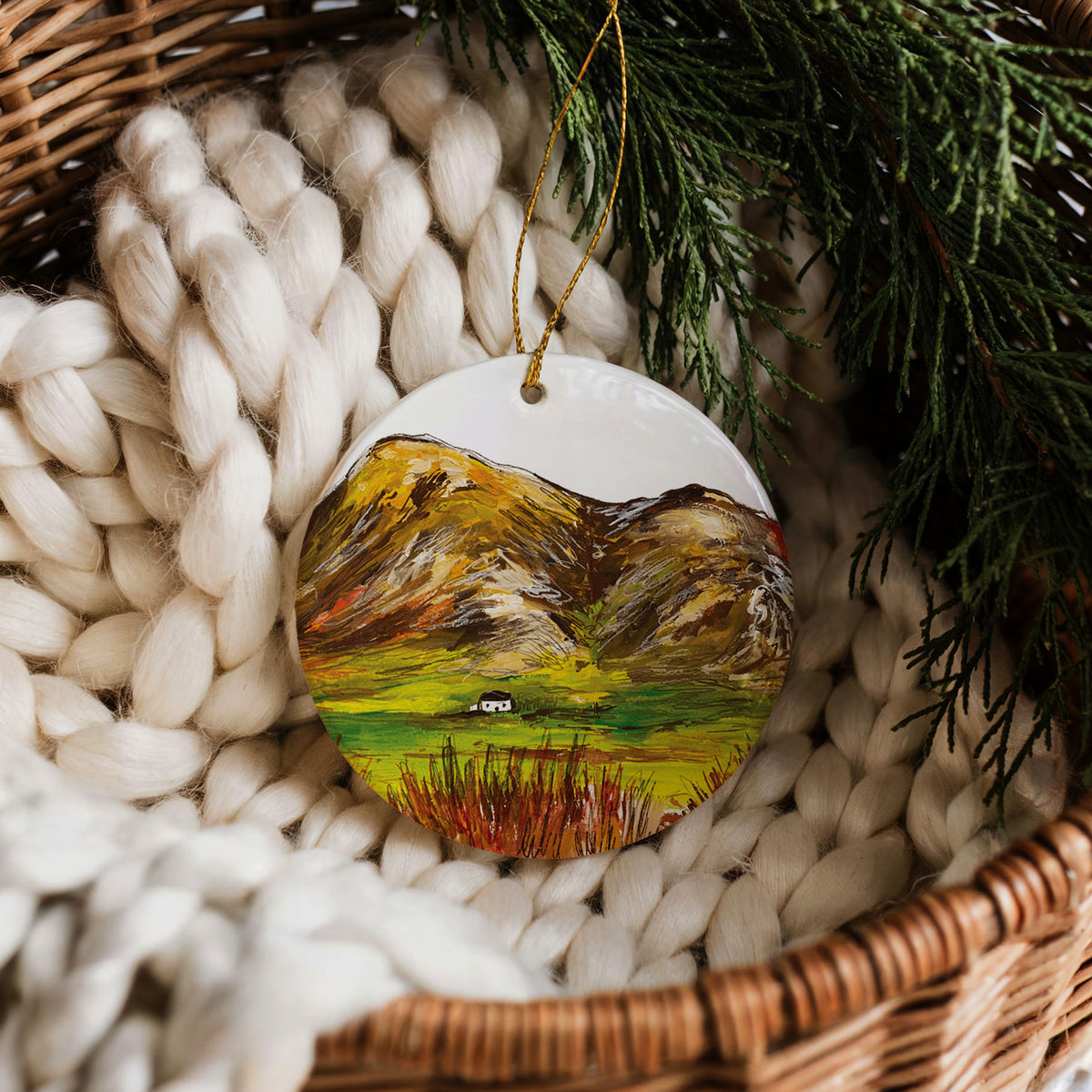 Buachaille Etive Mor Sketch Ceramic Decoration