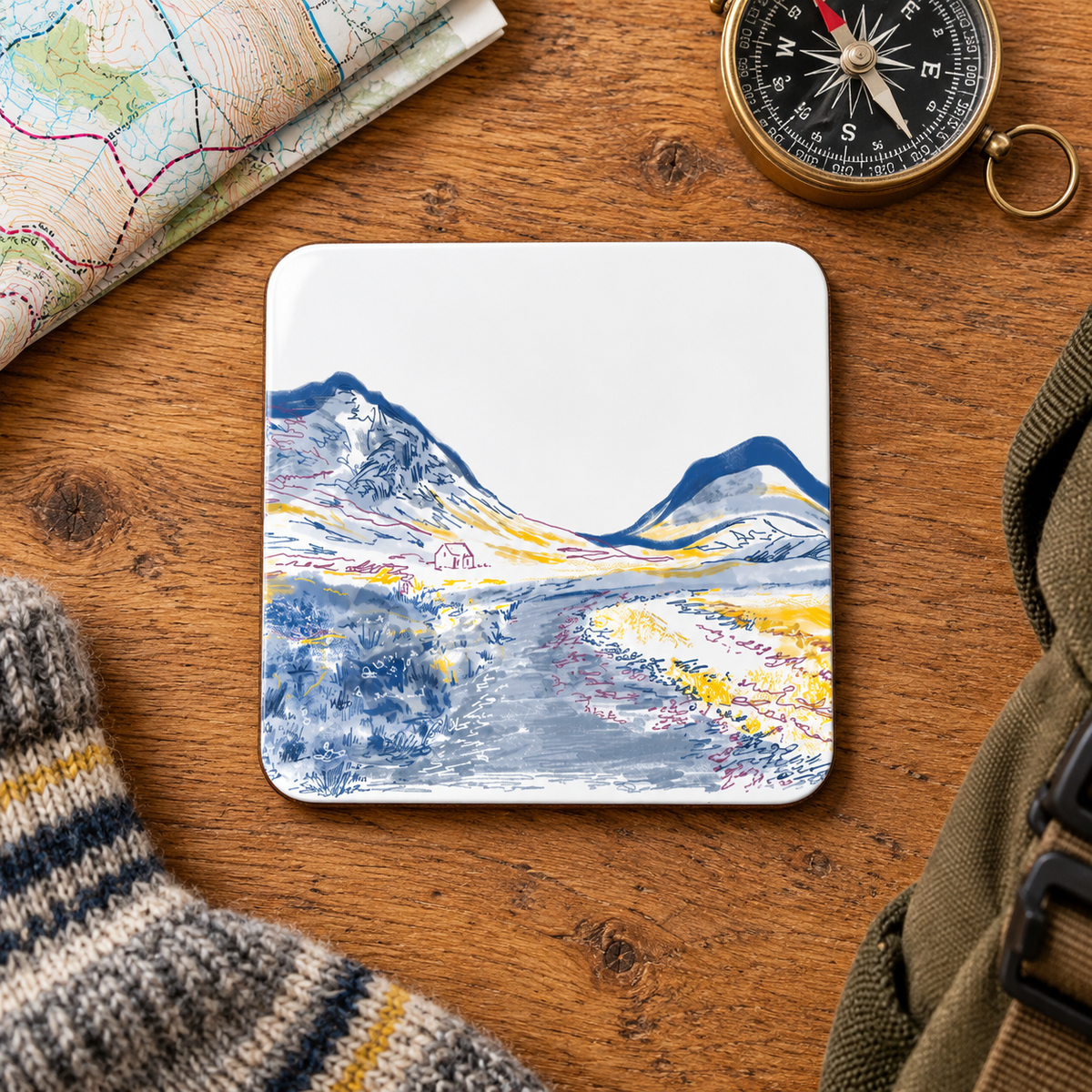 Glencoe Coaster
