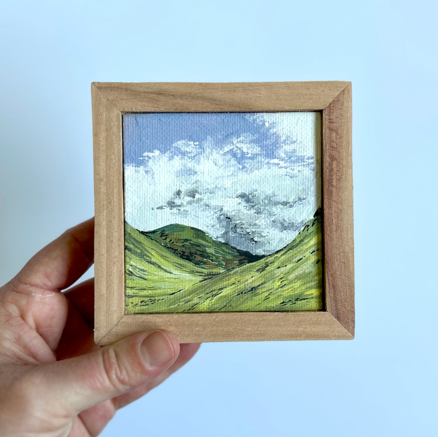 Gone Wandering Fifteen || Original Painting || Framed