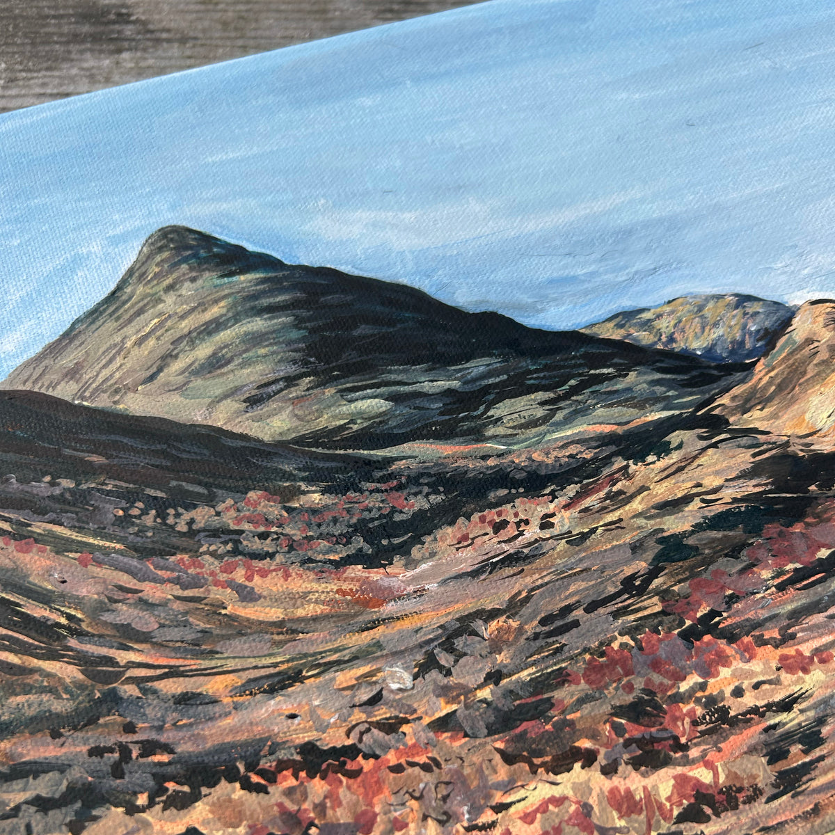 Raffle Ticket: Win This Original Painting of Glencoe!