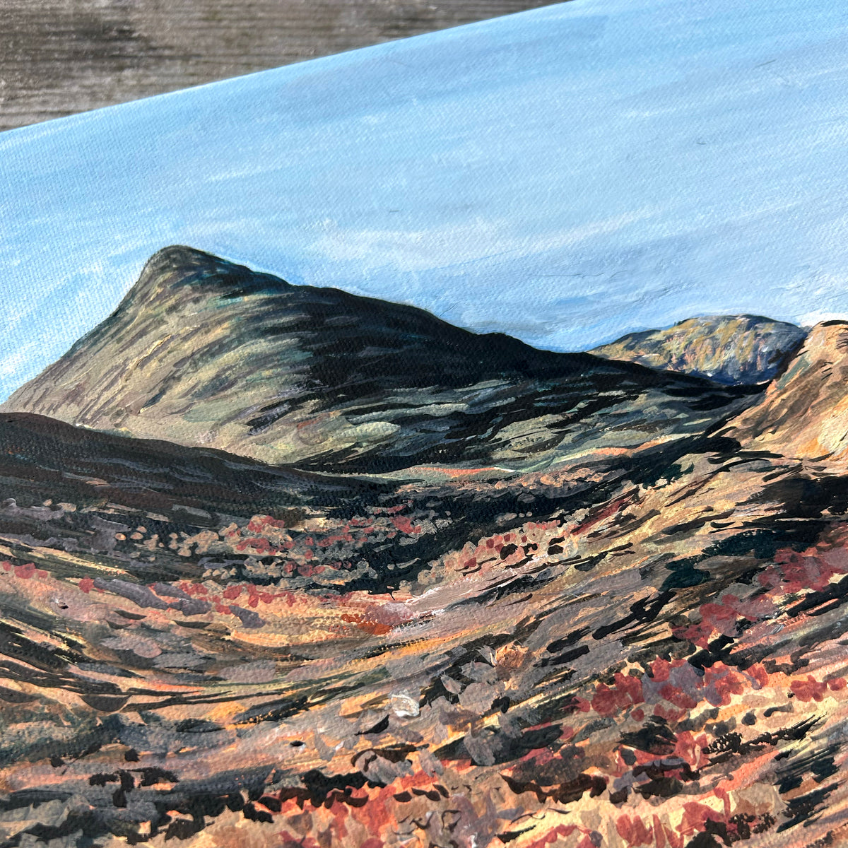 Raffle Ticket: Win This Original Painting of Glencoe!