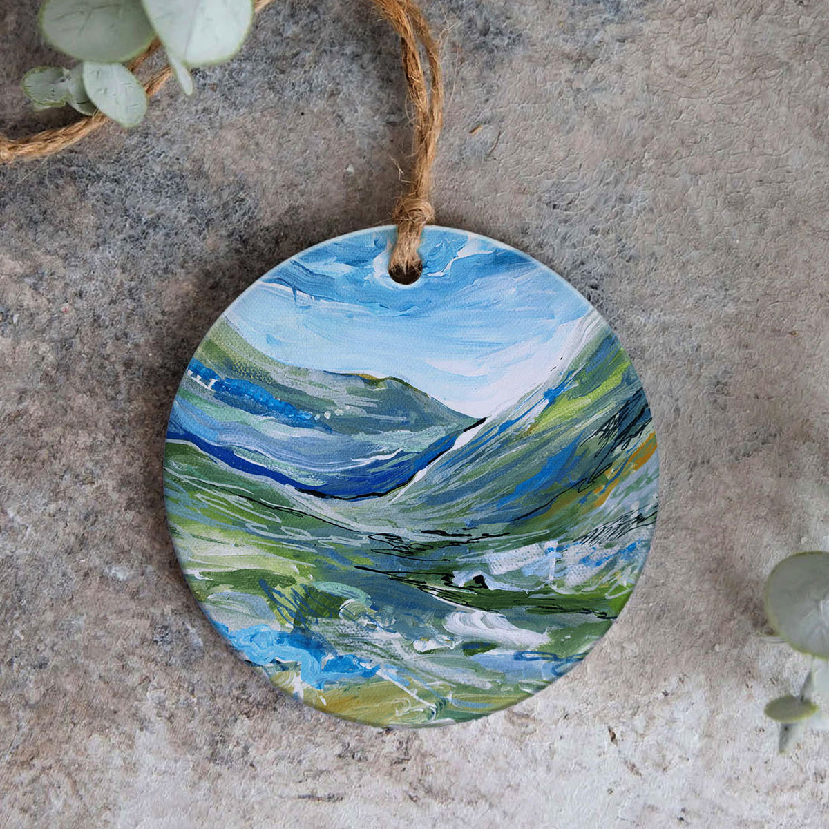 Abstract Glencoe Ceramic Decoration