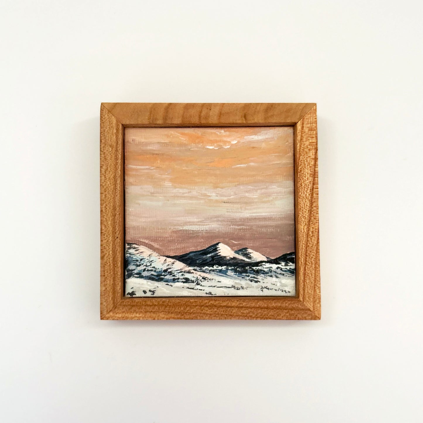 Day Sixteen: The Mamores Framed