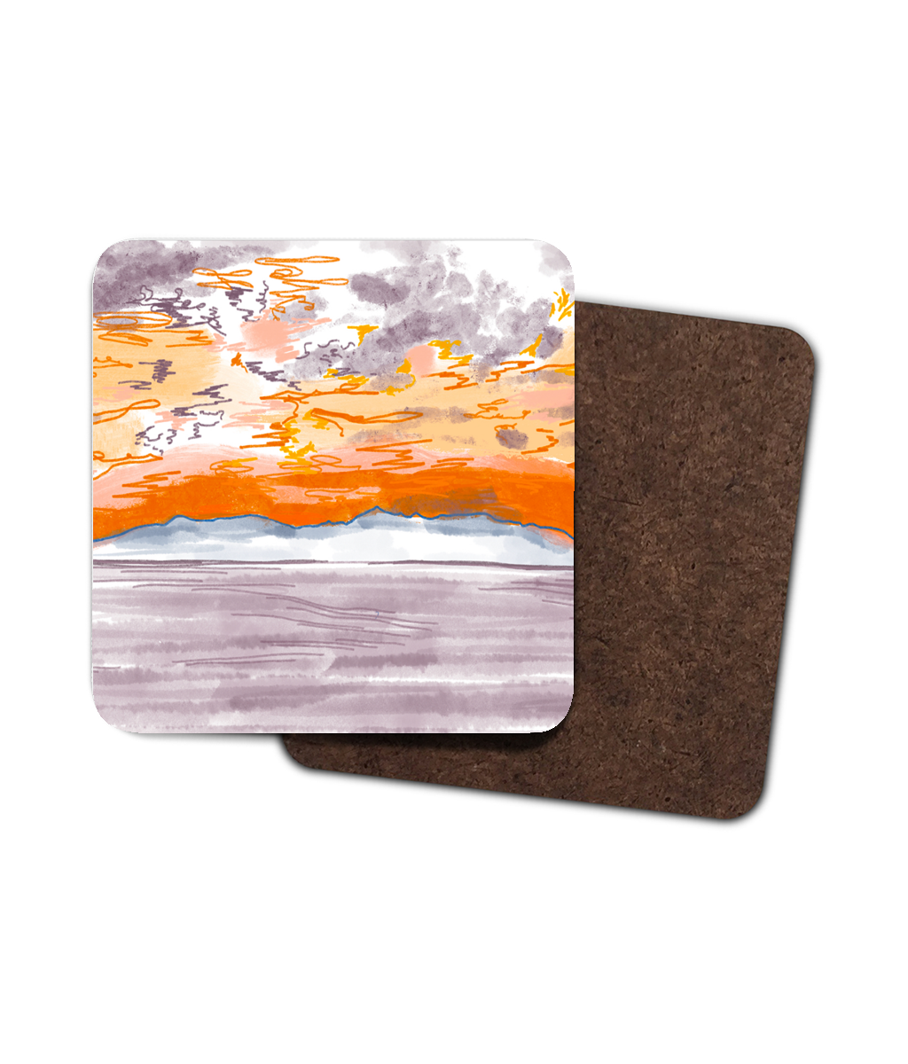 Isle of Arran Sunset Coaster