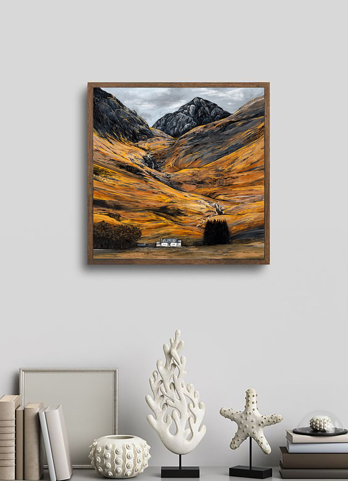 Aonach Dubh Glencoe Art Print