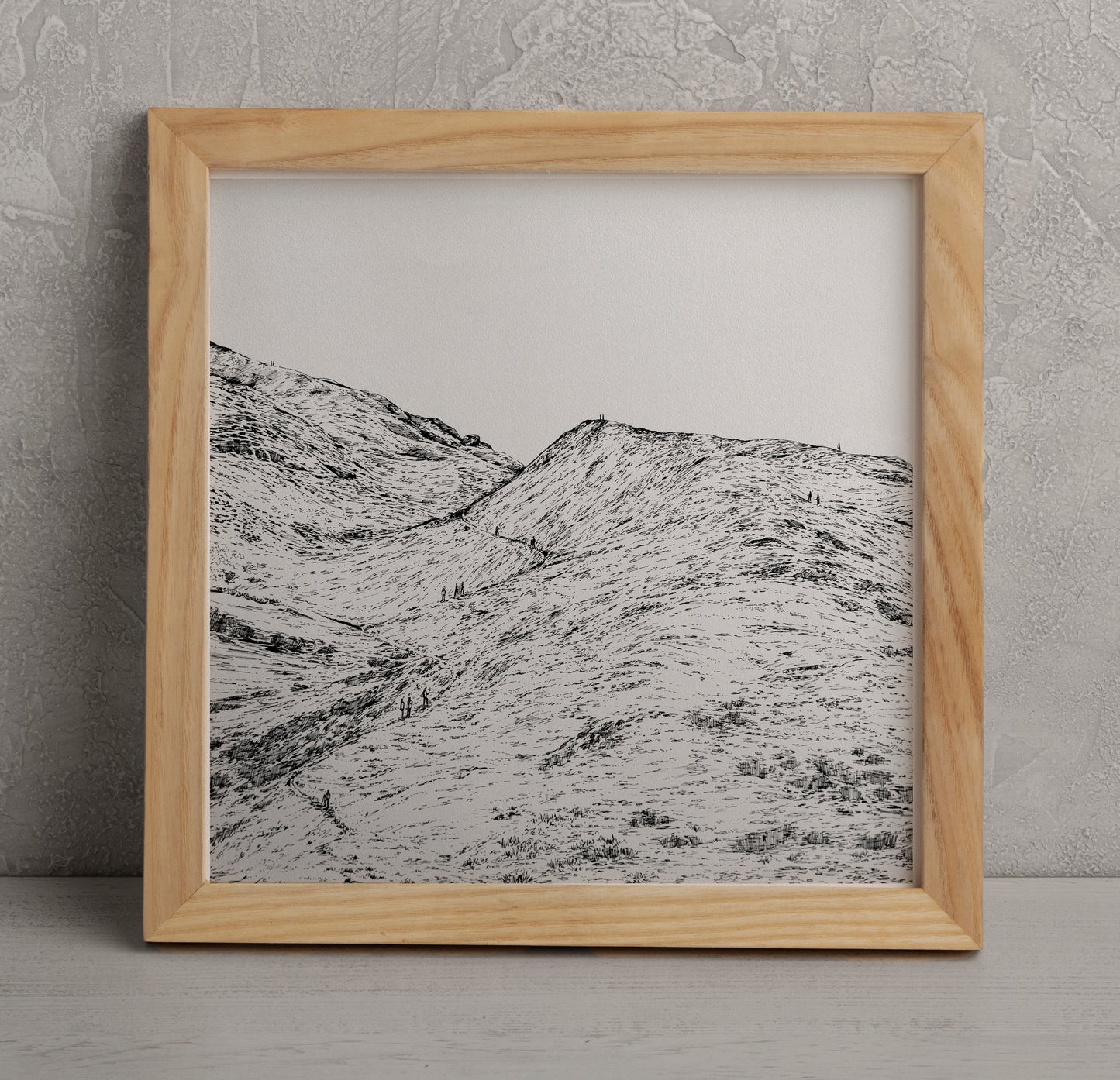 Monochrome Wander Up The Hill Original