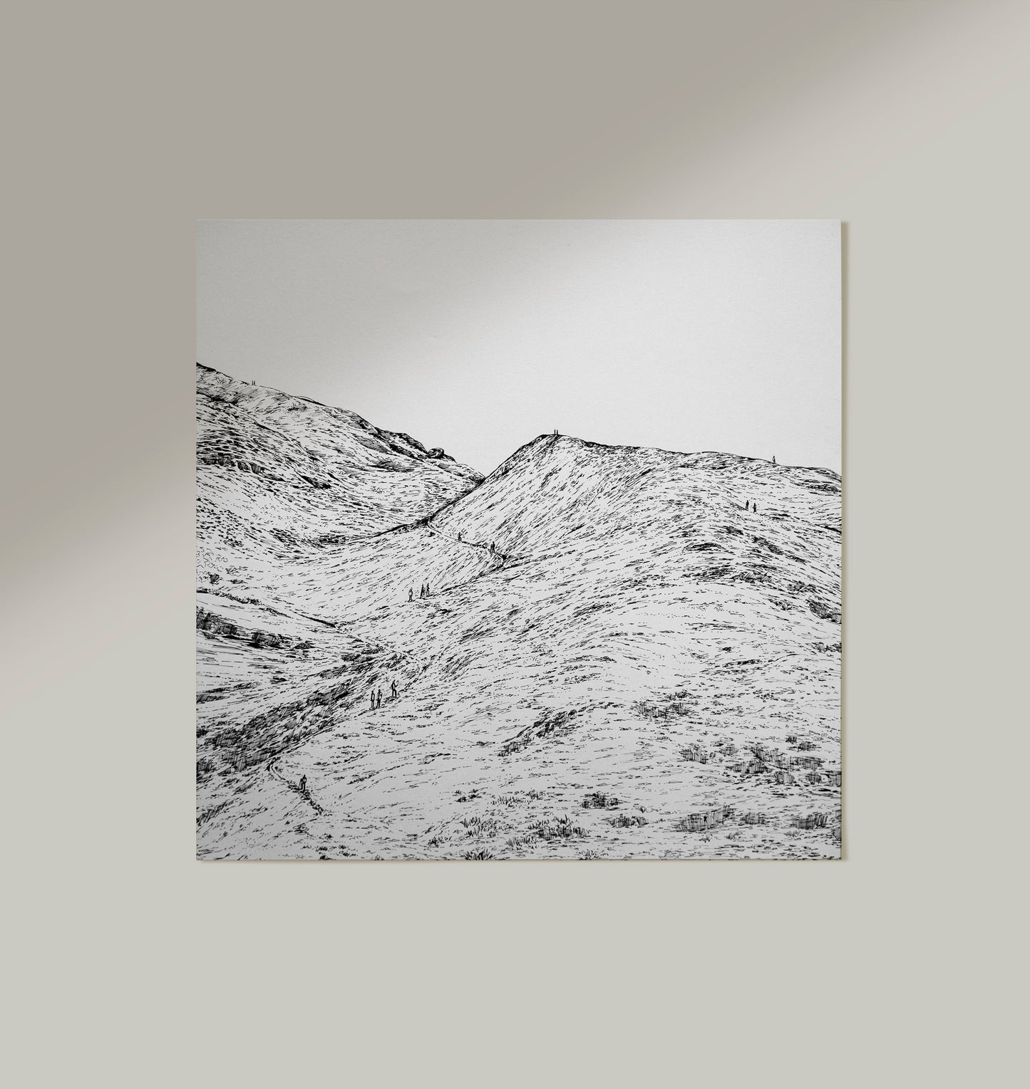 Monochrome Wander Up The Hill Original