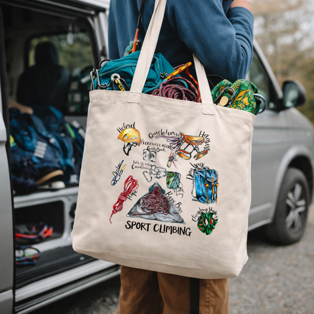 Sport Climbing Maxi Tote Bage
