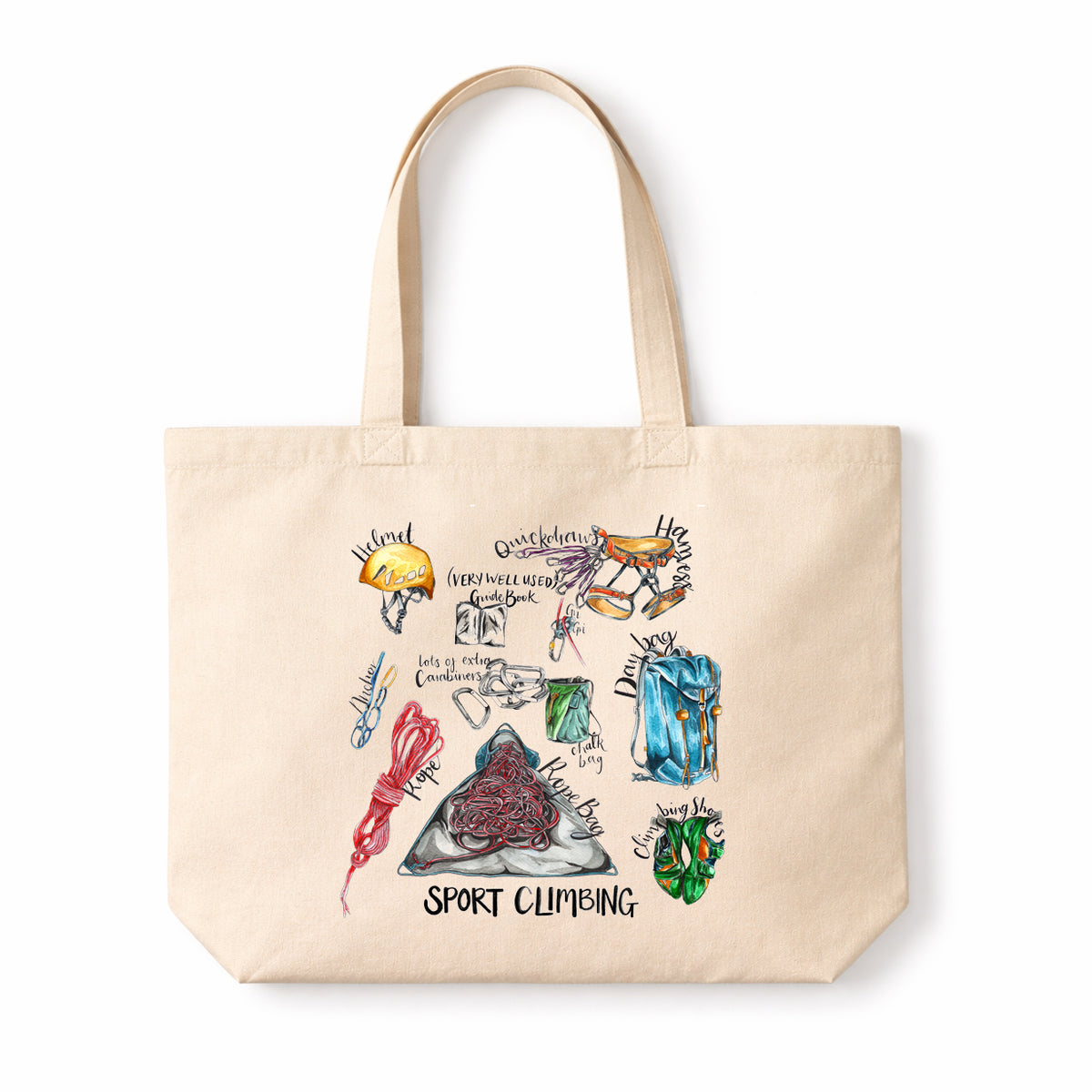 Sport Climbing Maxi Tote Bage