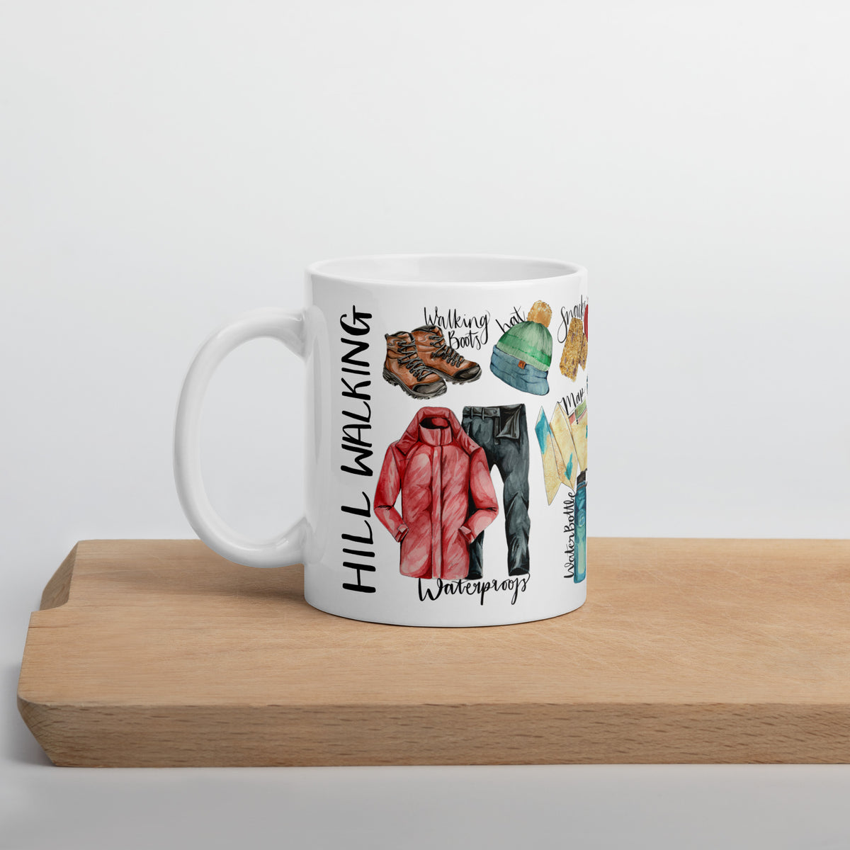 Hill Walking Ceramic Mug