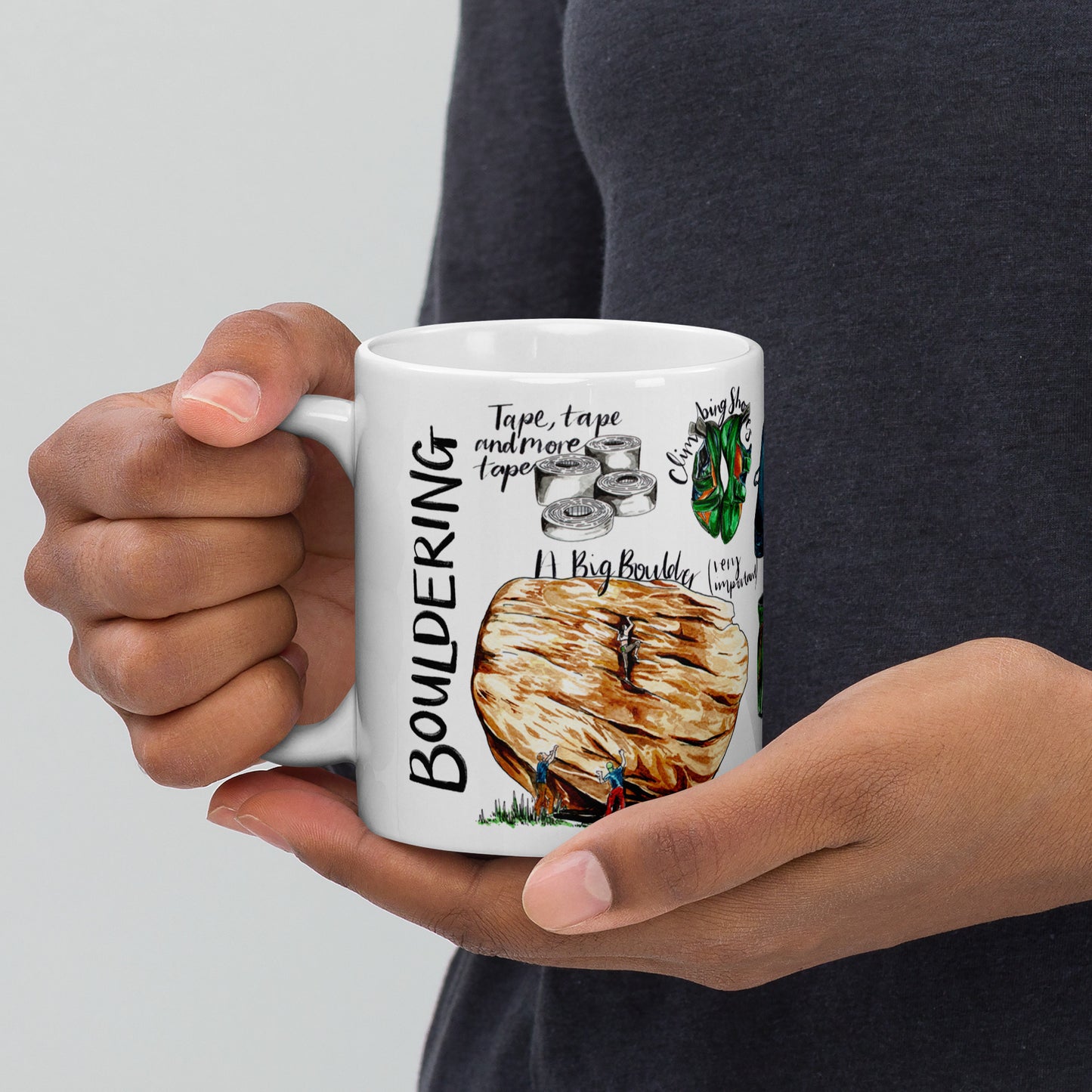 Bouldering Mug