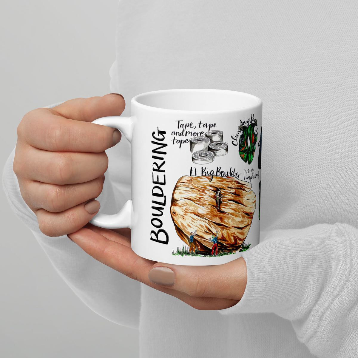 Bouldering Mug
