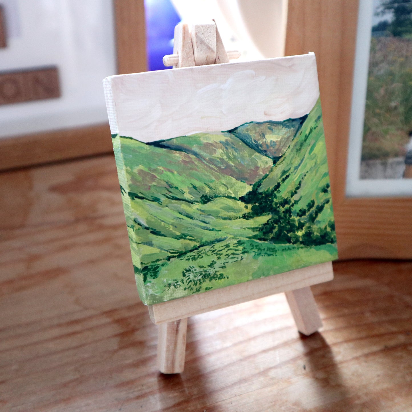 Day 02 - 7x7cm Mini Canvas - Glen Roy