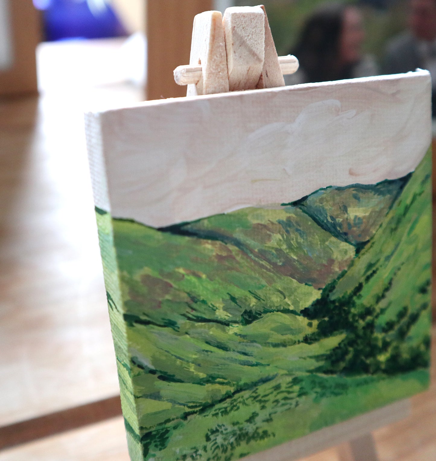 Day 02 - 7x7cm Mini Canvas - Glen Roy