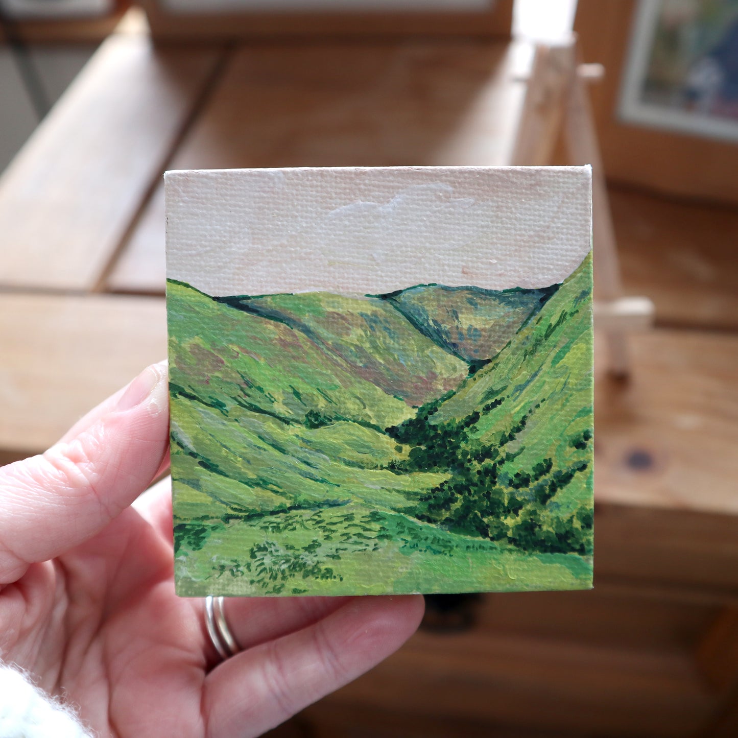 Day 02 - 7x7cm Mini Canvas - Glen Roy
