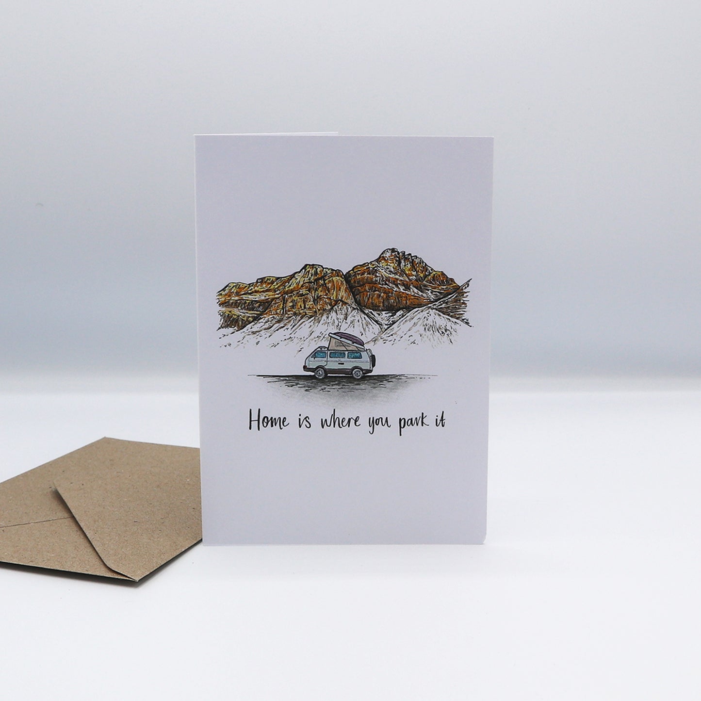 'Home Is Where You Park It' Greeting Card