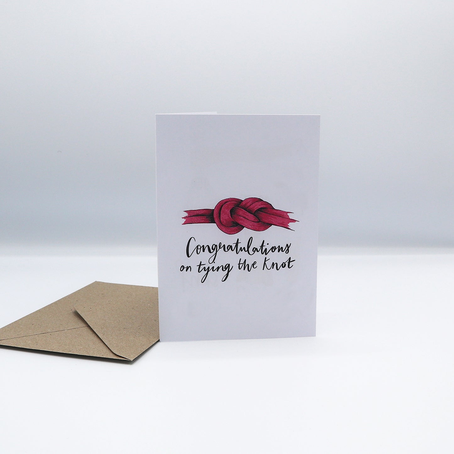 Rock Climbing Engagement Greeting Card