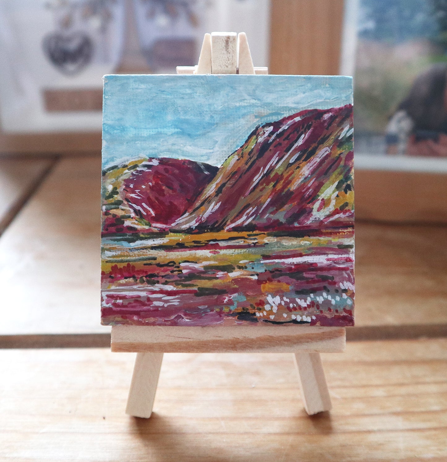 Day 05 - 7x7cm Mini Canvas - Glencoe