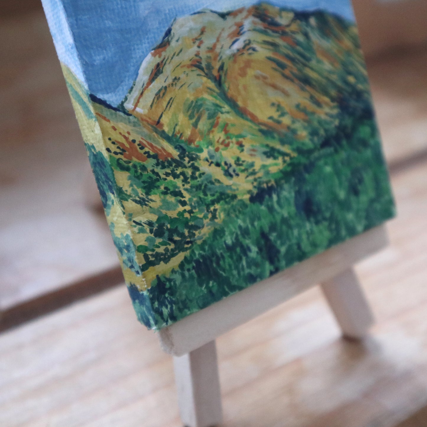 Day 10 - 7x7cm Mini Canvas - Glen Nevis