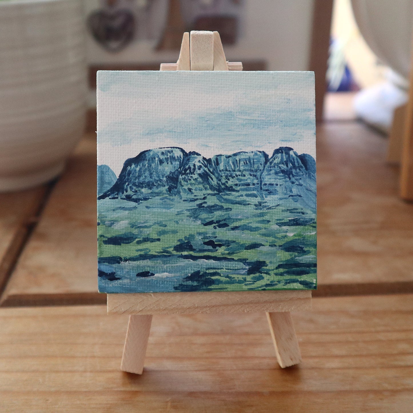 Day 11 - 7x7cm Mini Canvas - Suilven