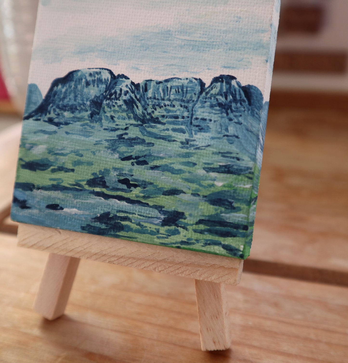 Day 11 - 7x7cm Mini Canvas - Suilven